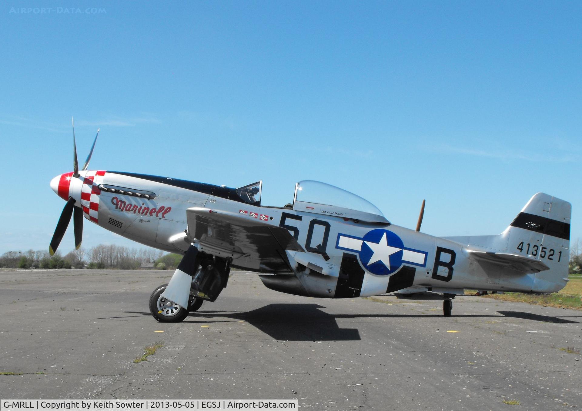 G-MRLL, 1943 North American P-51D Mustang C/N 109-27154, Visiting aircraft
