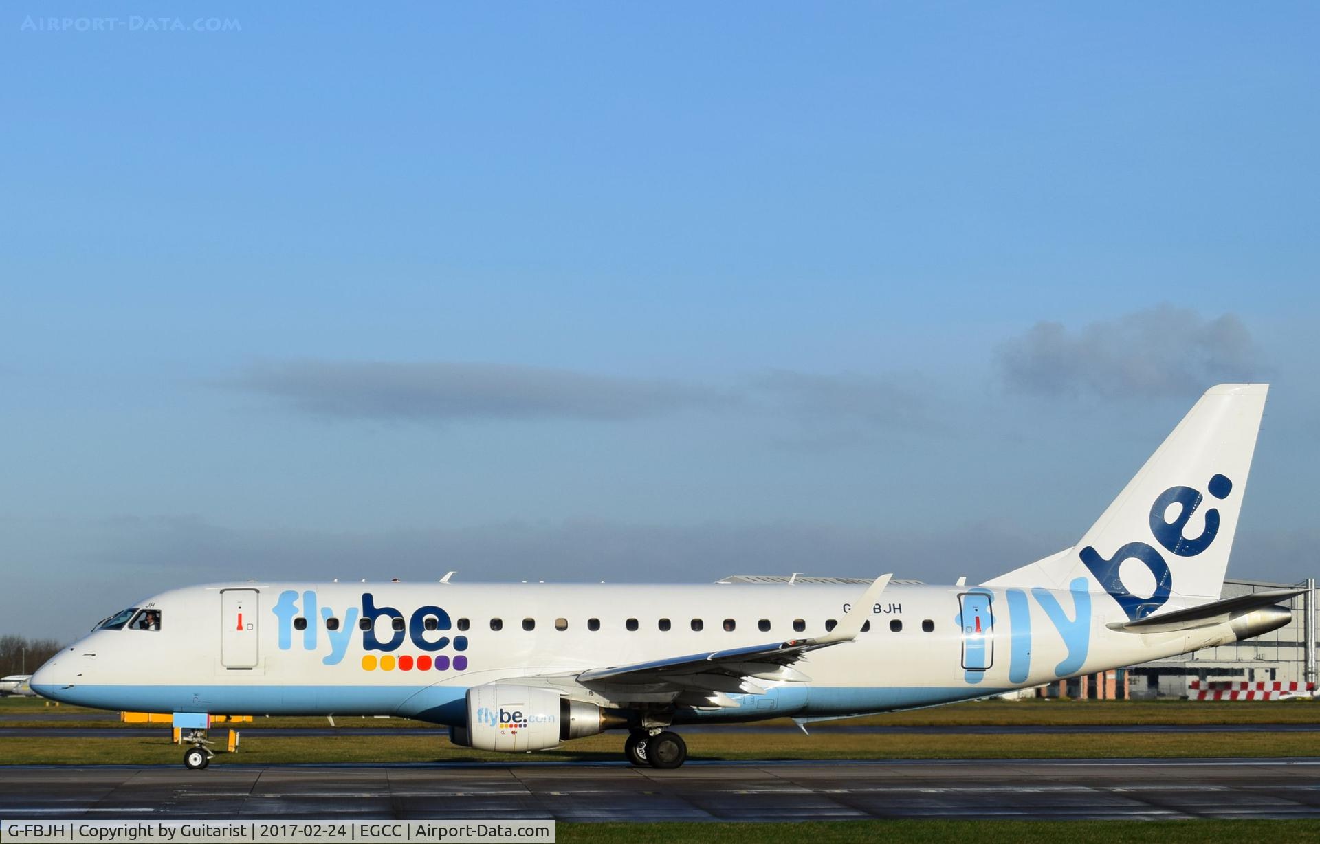 G-FBJH, 2012 Embraer 175STD (ERJ-170-200) C/N 17000351, At Manchester