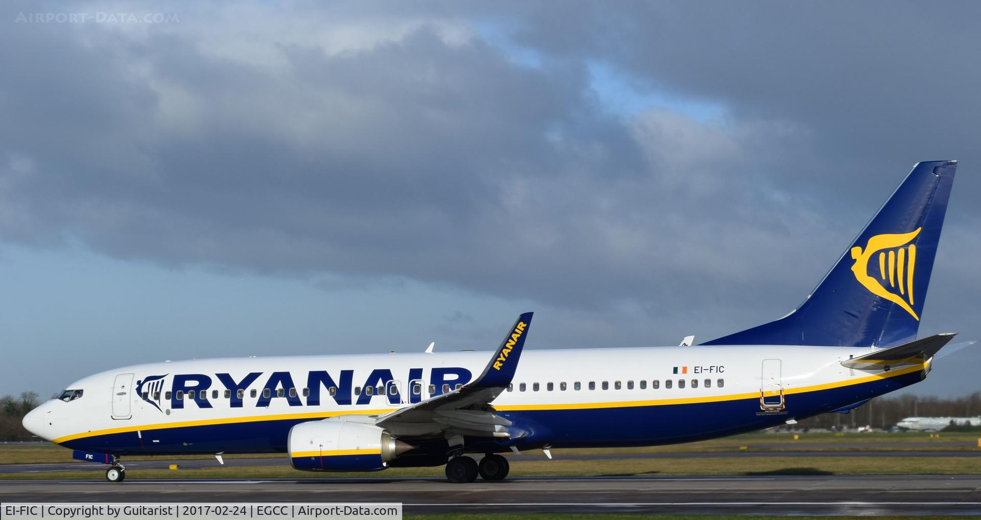 EI-FIC, 2015 Boeing 737-8AS C/N 44693, At Manchester