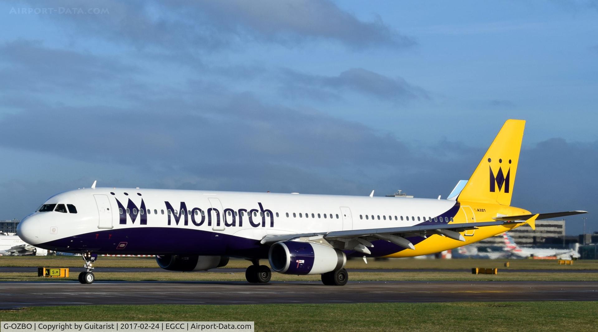 G-OZBO, 2000 Airbus A321-231 C/N 1207, At Manchester