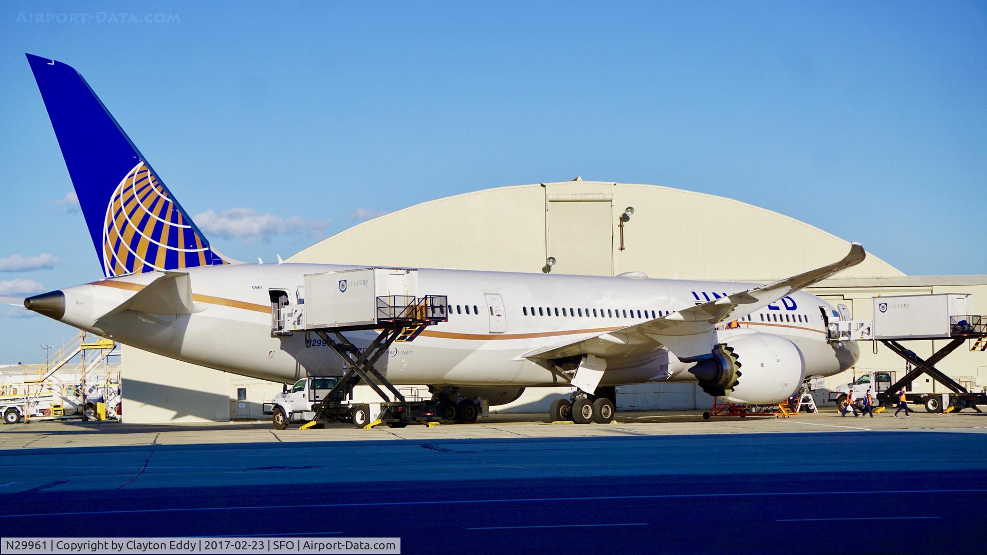 N29961, 2015 Boeing 787-9 Dreamliner Dreamliner C/N 37811, SFO 2017