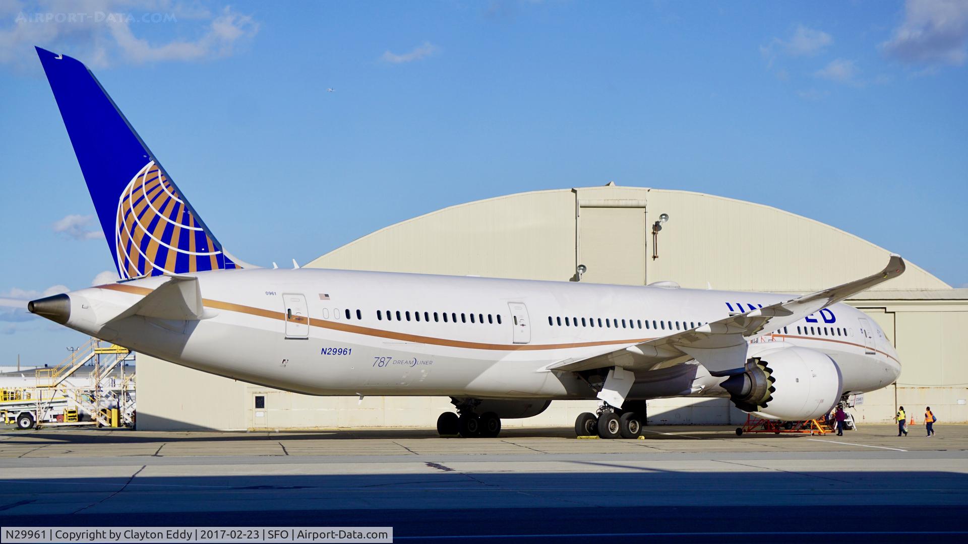 N29961, 2015 Boeing 787-9 Dreamliner Dreamliner C/N 37811, SFO 2017