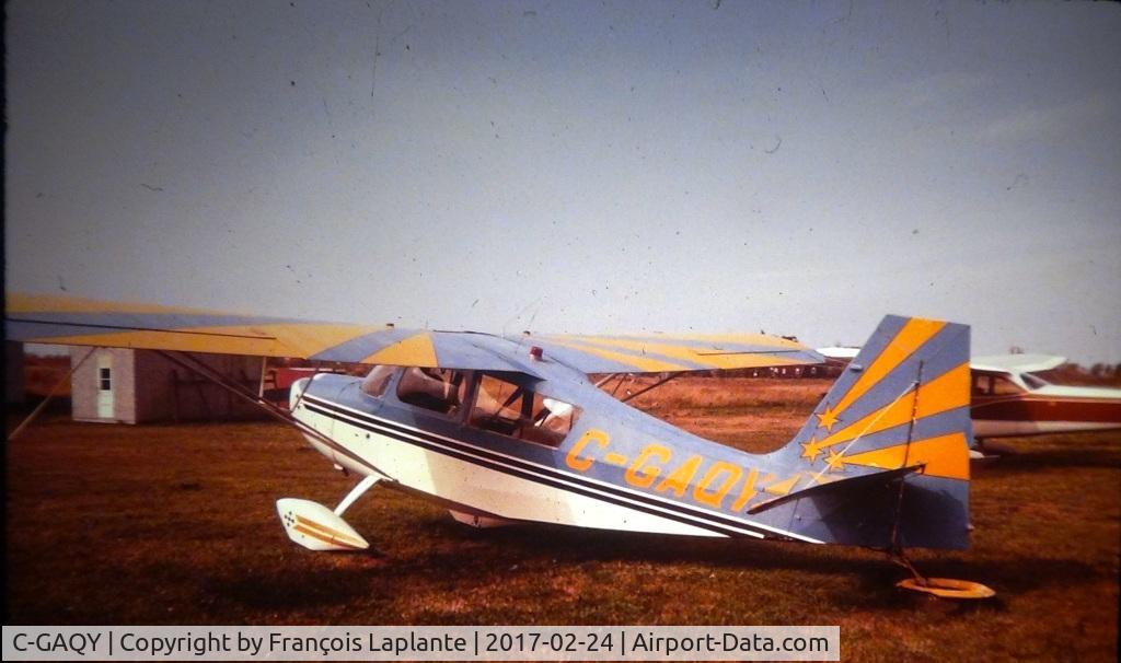 C-GAQY, 1968 Champion 7ECA Citabria C/N 323, Photo prise à l'aéroport de Valleyfield