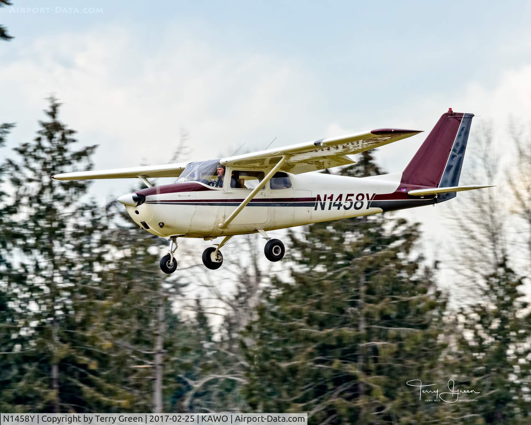 N1458Y, 1962 Cessna 172C C/N 17249158, KAWO