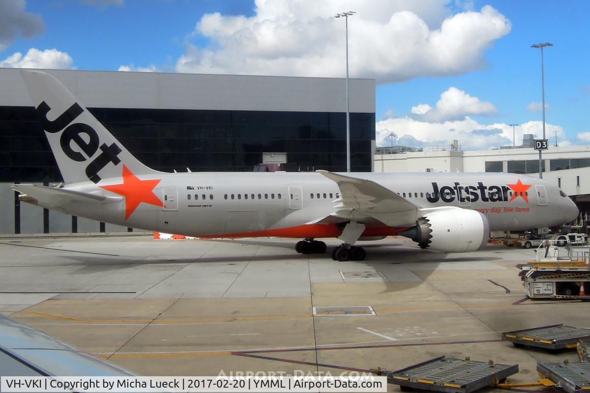VH-VKI, 2014 Boeing 787-8 Dreamliner Dreamliner C/N 36235, At Tullamarine