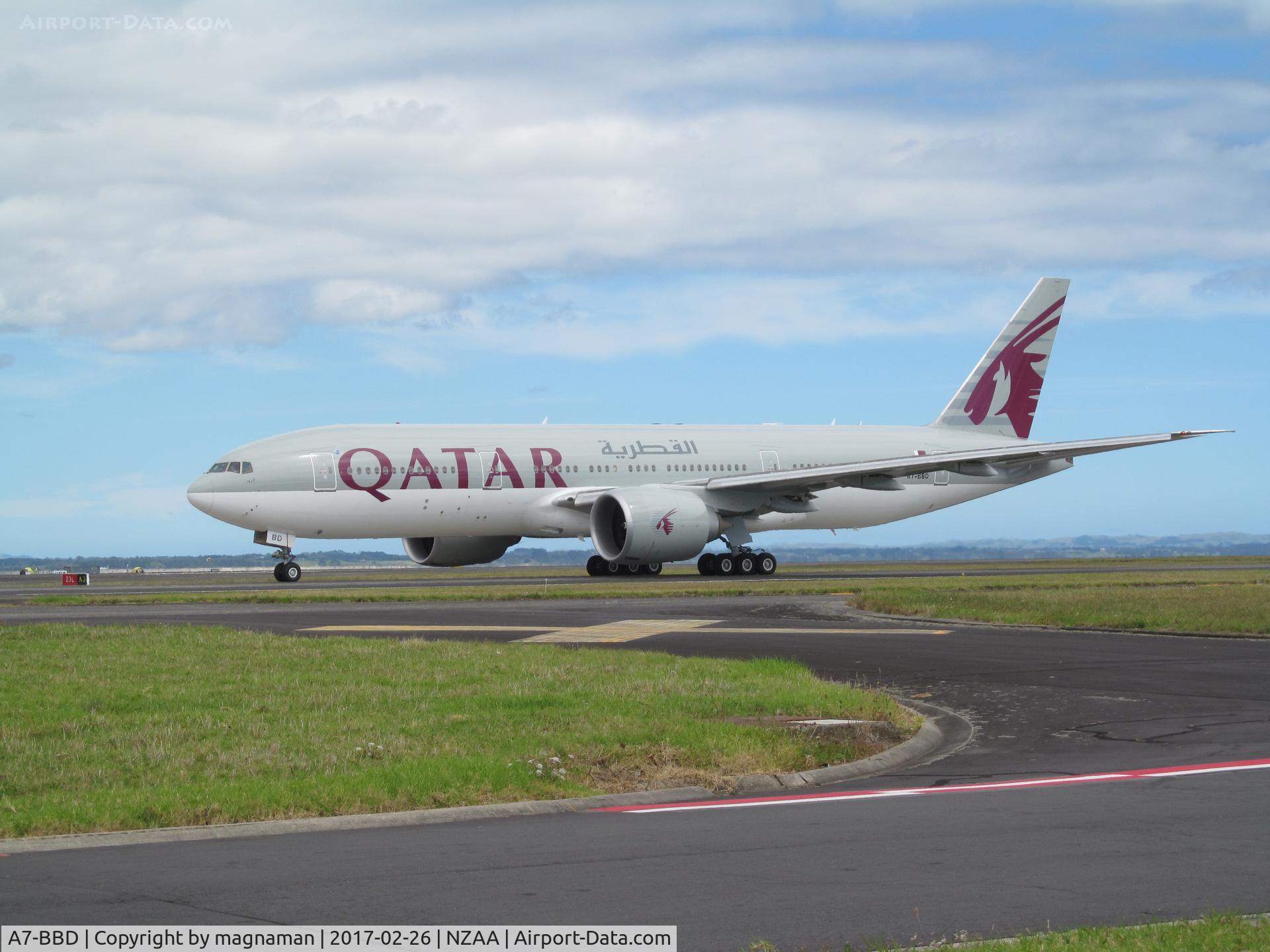 A7-BBD, 2009 Boeing 777-2DZ/LR C/N 36016, on its long way home