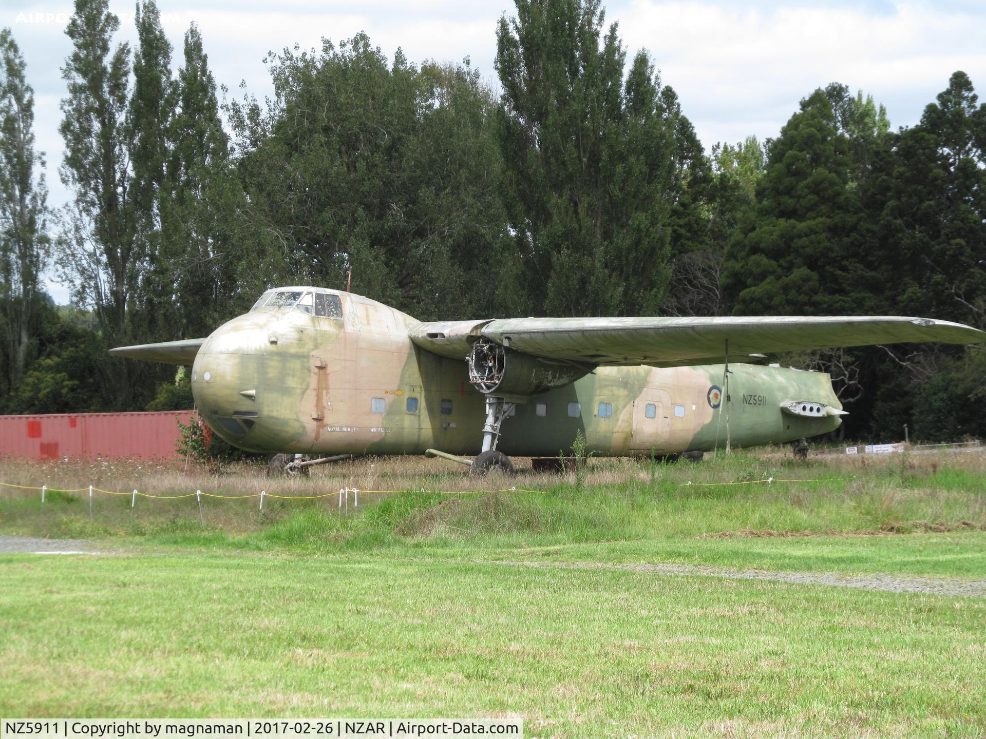 NZ5911, Bristol 170 Freighter Mk.31M C/N 13135, waiting for next stage in life