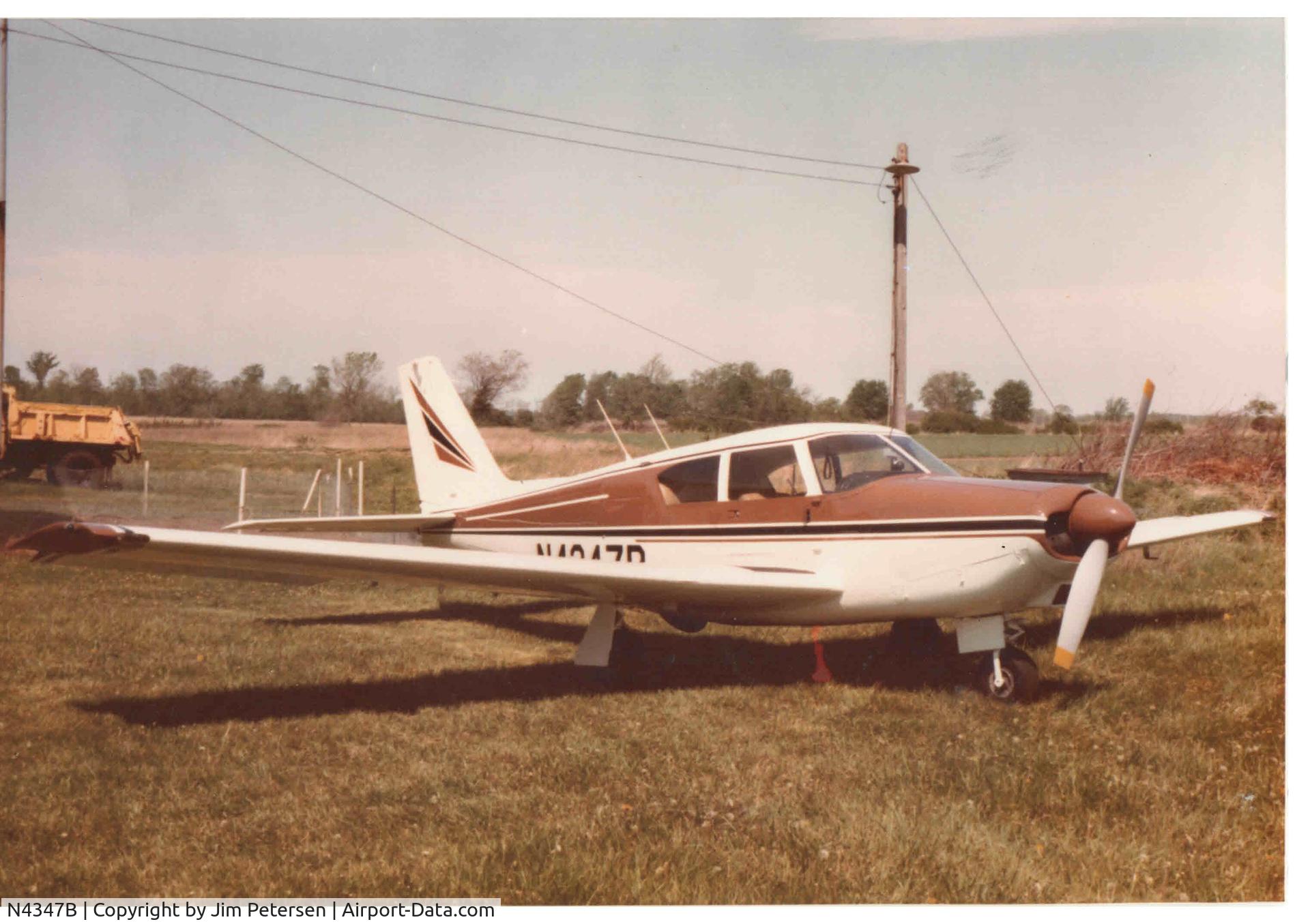 N4347B, 1958 Piper PA-24-250 Comanche C/N 24-558, Photo taken at Warren County Airport - Lebanon, Ohio 45036