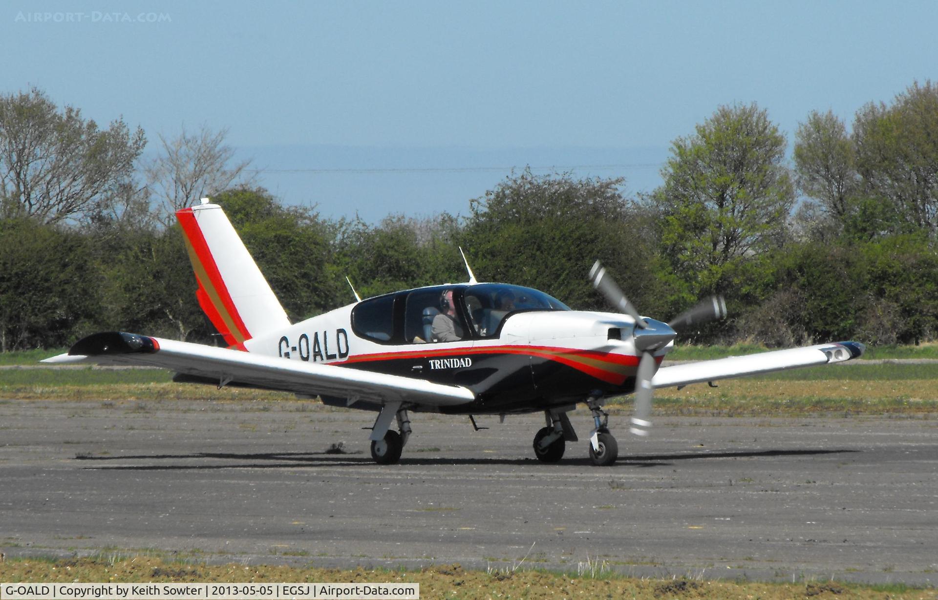 G-OALD, 1985 Socata TB-20 Trinidad C/N 490, Visiting aircraft