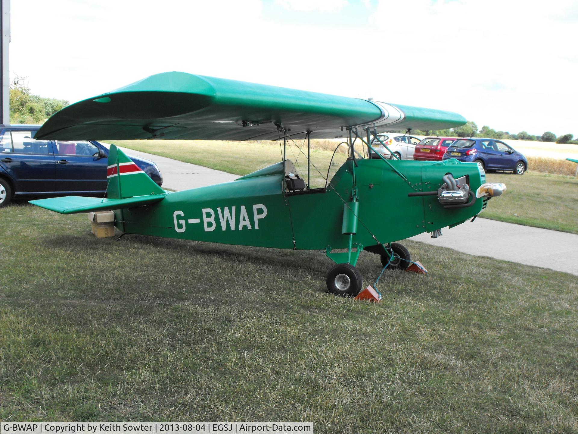 G-BWAP, 1995 Clutton-Tabenor Fred Series 3 C/N PFA 029-10959, Based aircraft