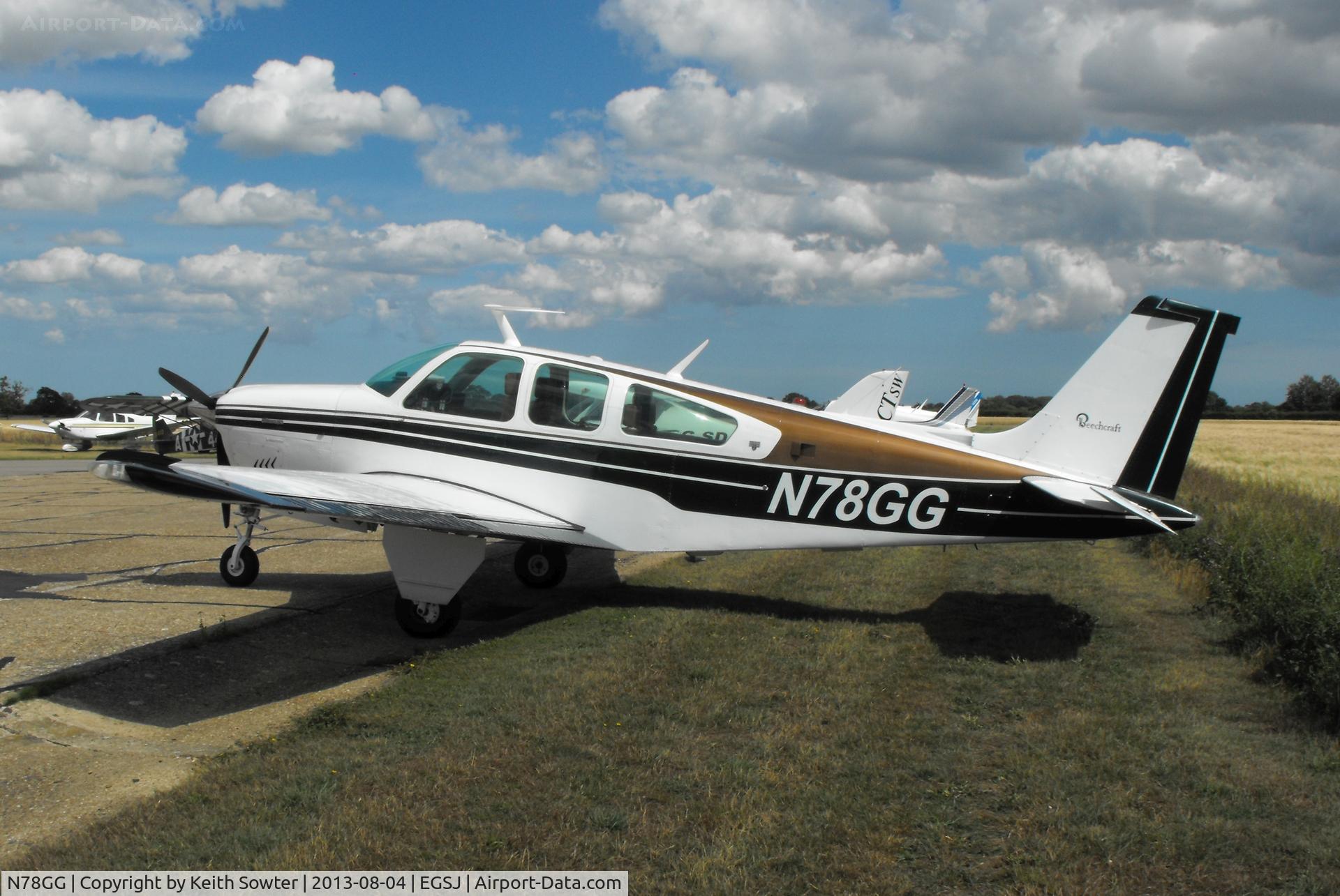 N78GG, 1977 Beech F33A Bonanza C/N CE-699, Visiting aircraft