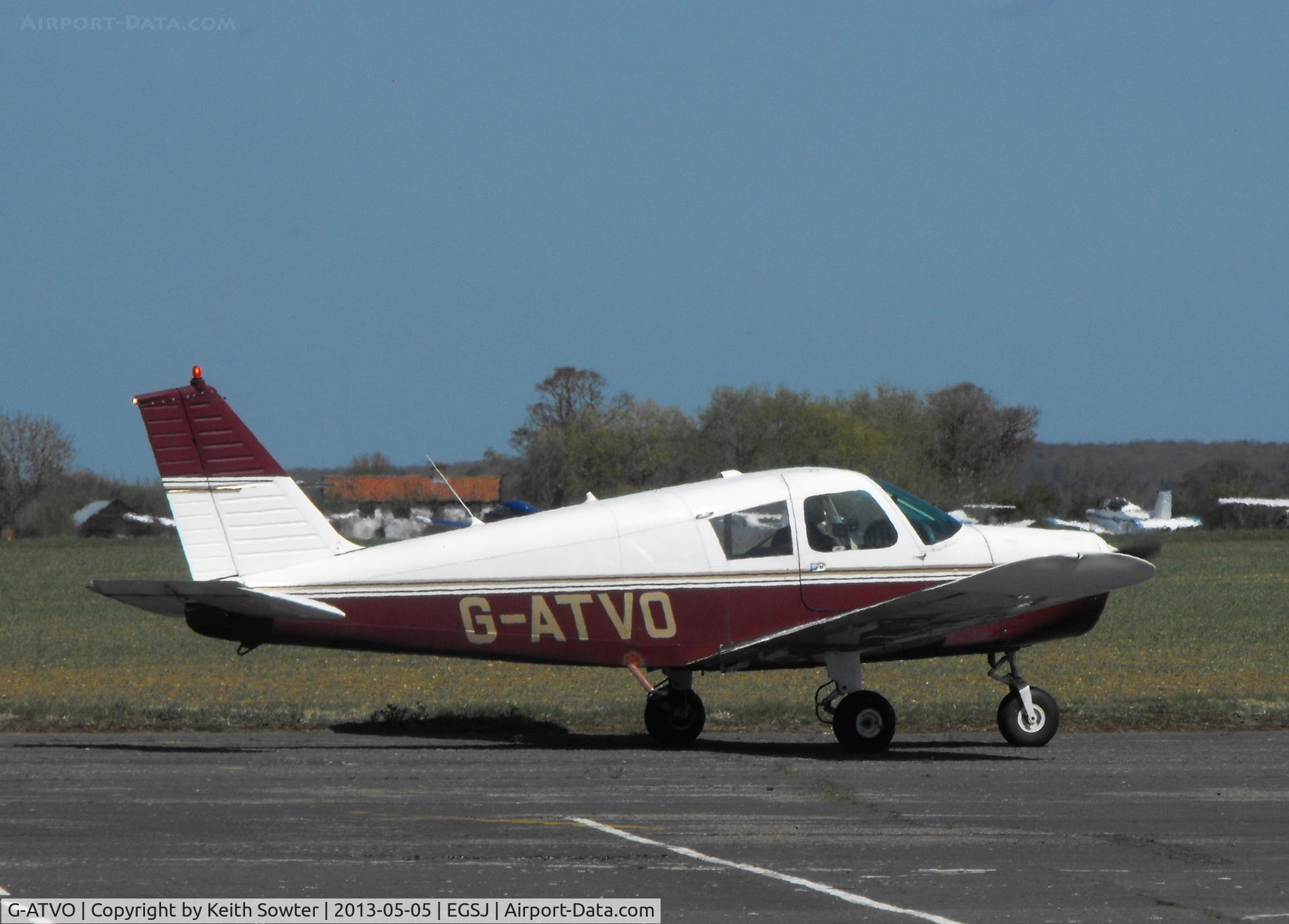 G-ATVO, 1966 Piper PA-28-140 Cherokee C/N 28-22020, Visiting aircraft