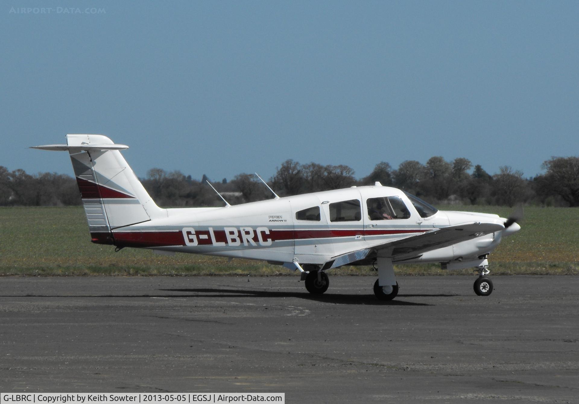 G-LBRC, 1979 Piper PA-28RT-201 Arrow IV C/N 28R-7918051, Visiting aircraft