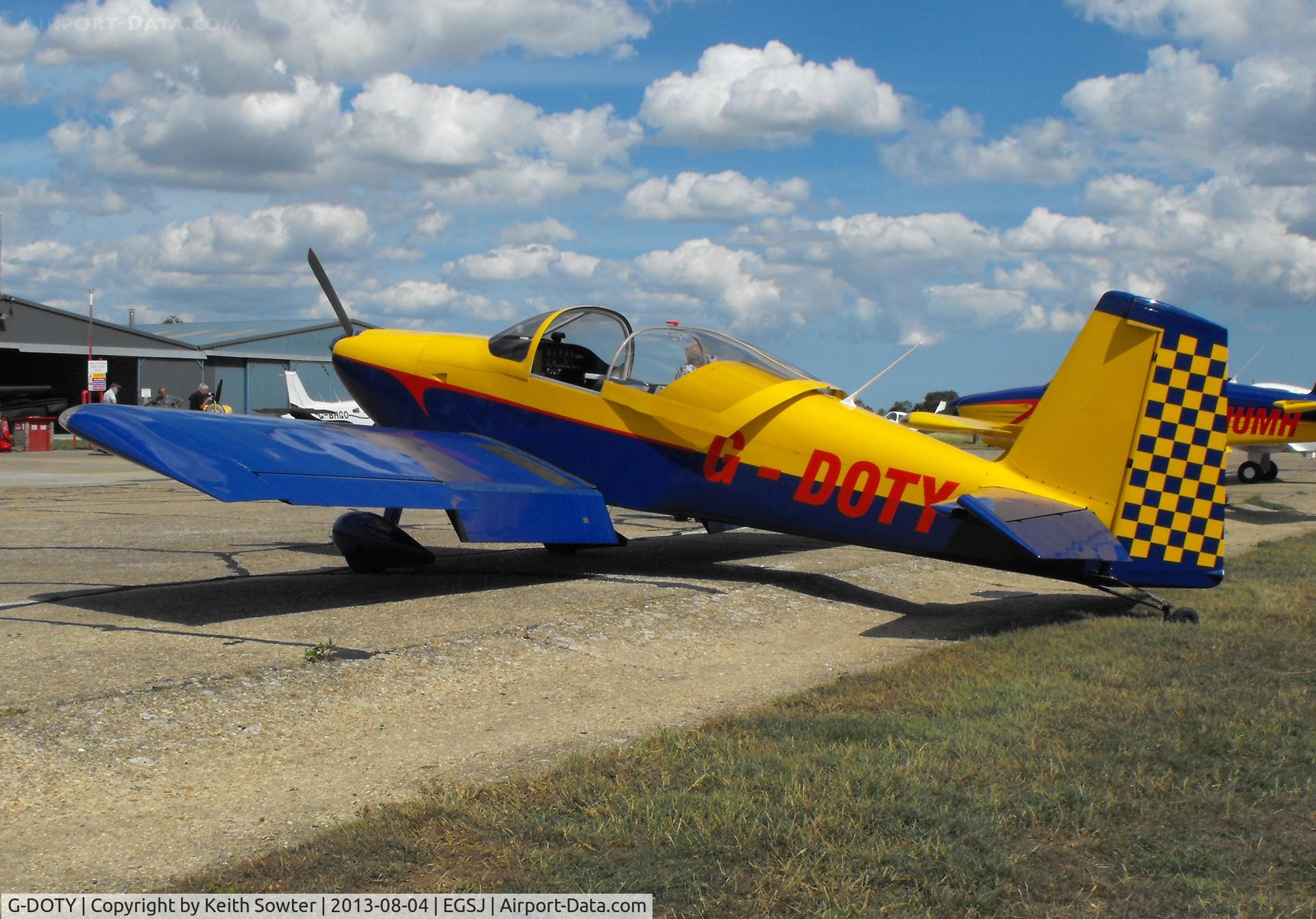 G-DOTY, 2010 Vans RV-7 C/N PFA 323-14387, Based aircraft