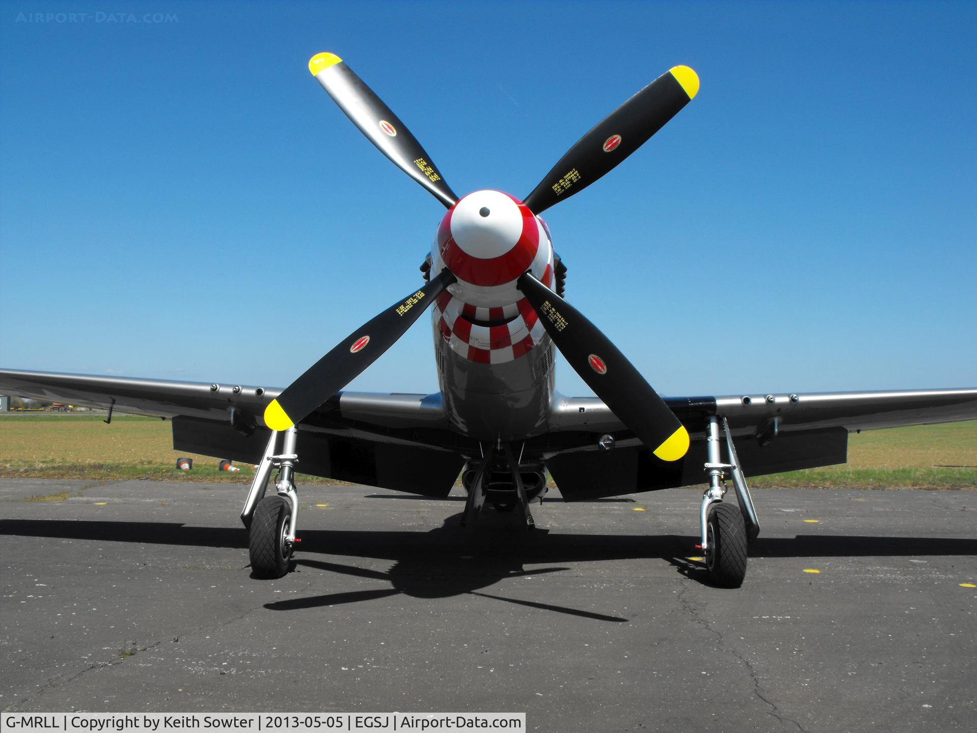 G-MRLL, 1943 North American P-51D Mustang C/N 109-27154, Visiting aircraft
