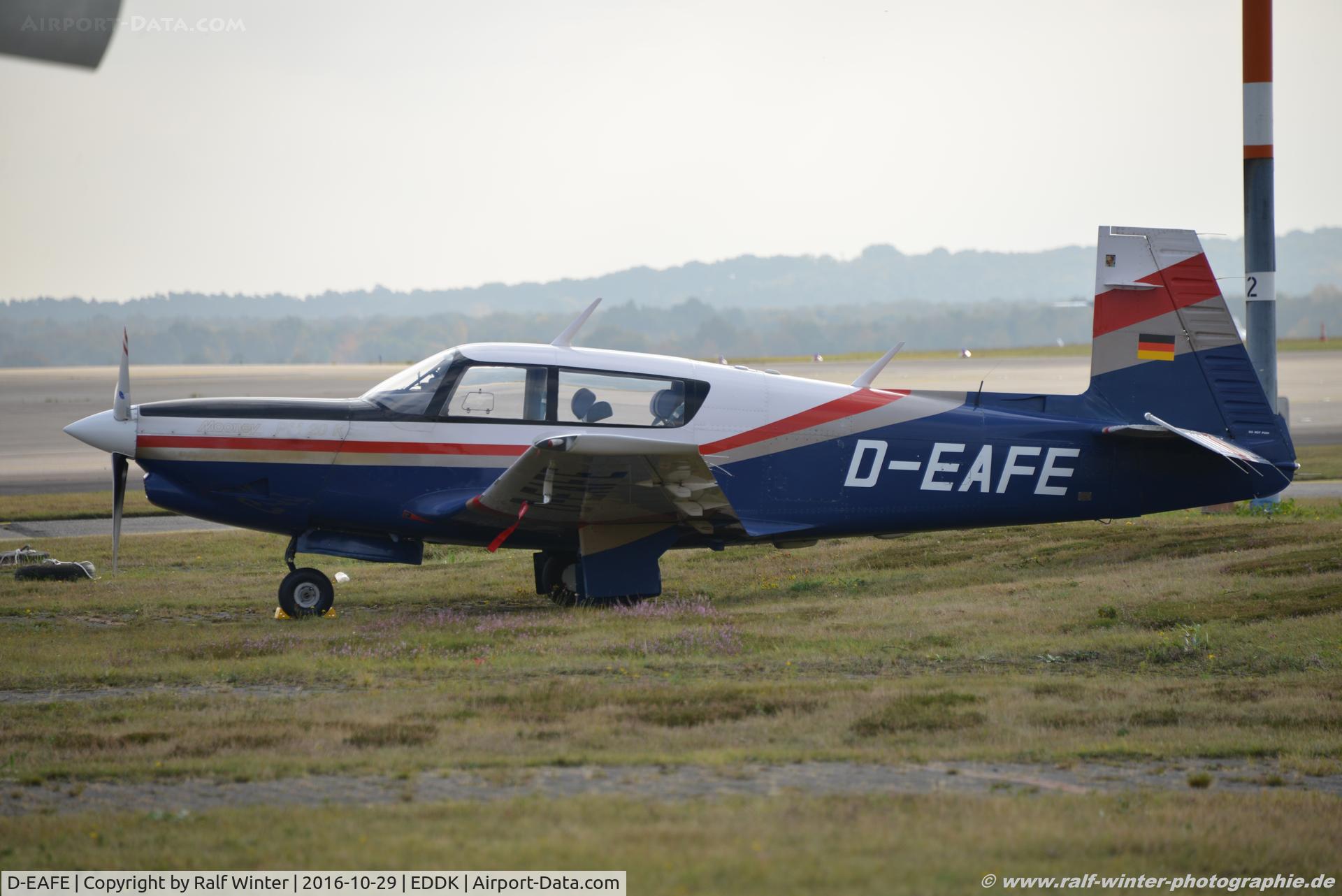 D-EAFE, Mooney M20K C/N 250854, Mooney M-20K PFM 3200 - Private - 25-0854 - D-EAFE - 29.10.2016 - CGN