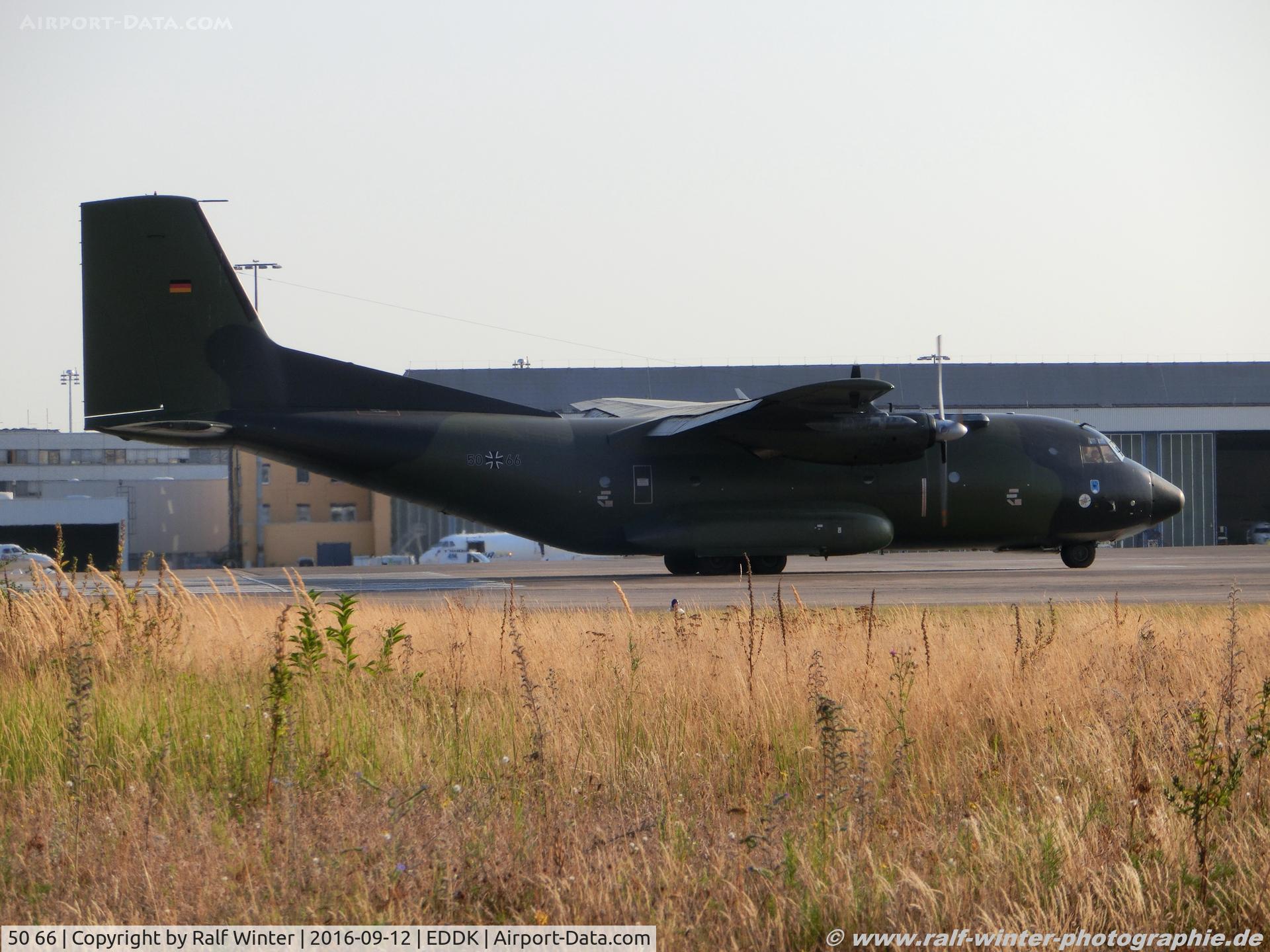 50 66, Transall C-160D C/N D103, Transall C-160D - GAF German Air Force - D103 -50+66 - 12.09.2016 - CGN