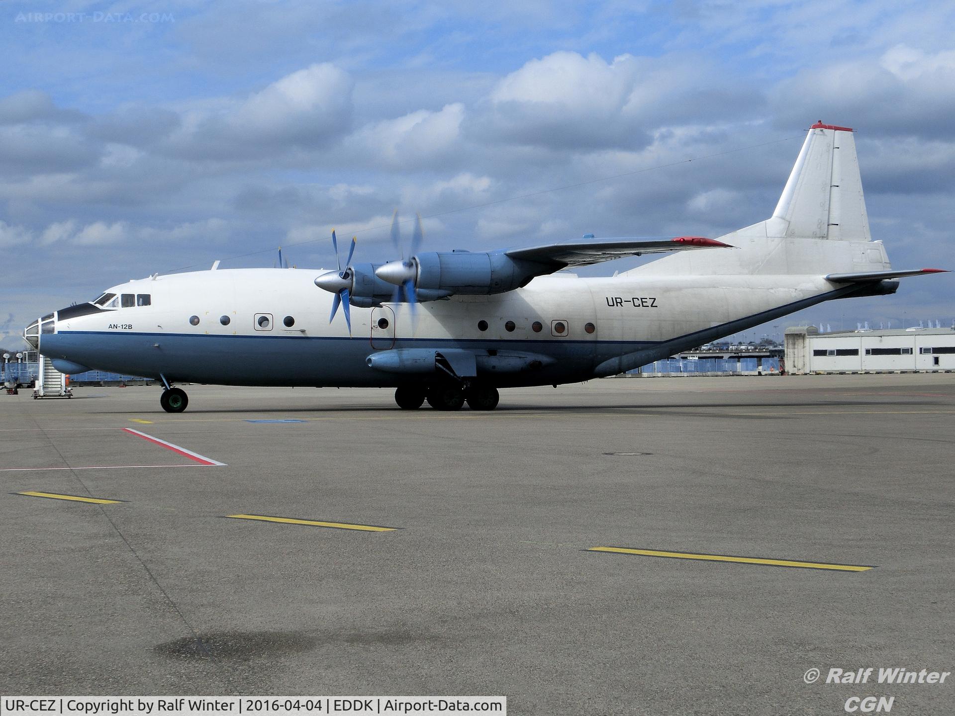 UR-CEZ, 1966 Antonov An-12BP C/N 6344304, Antonov An-12BP An12 - VIZ Aerovis Airlines - UR-CEZ - 04.2016 - CGN