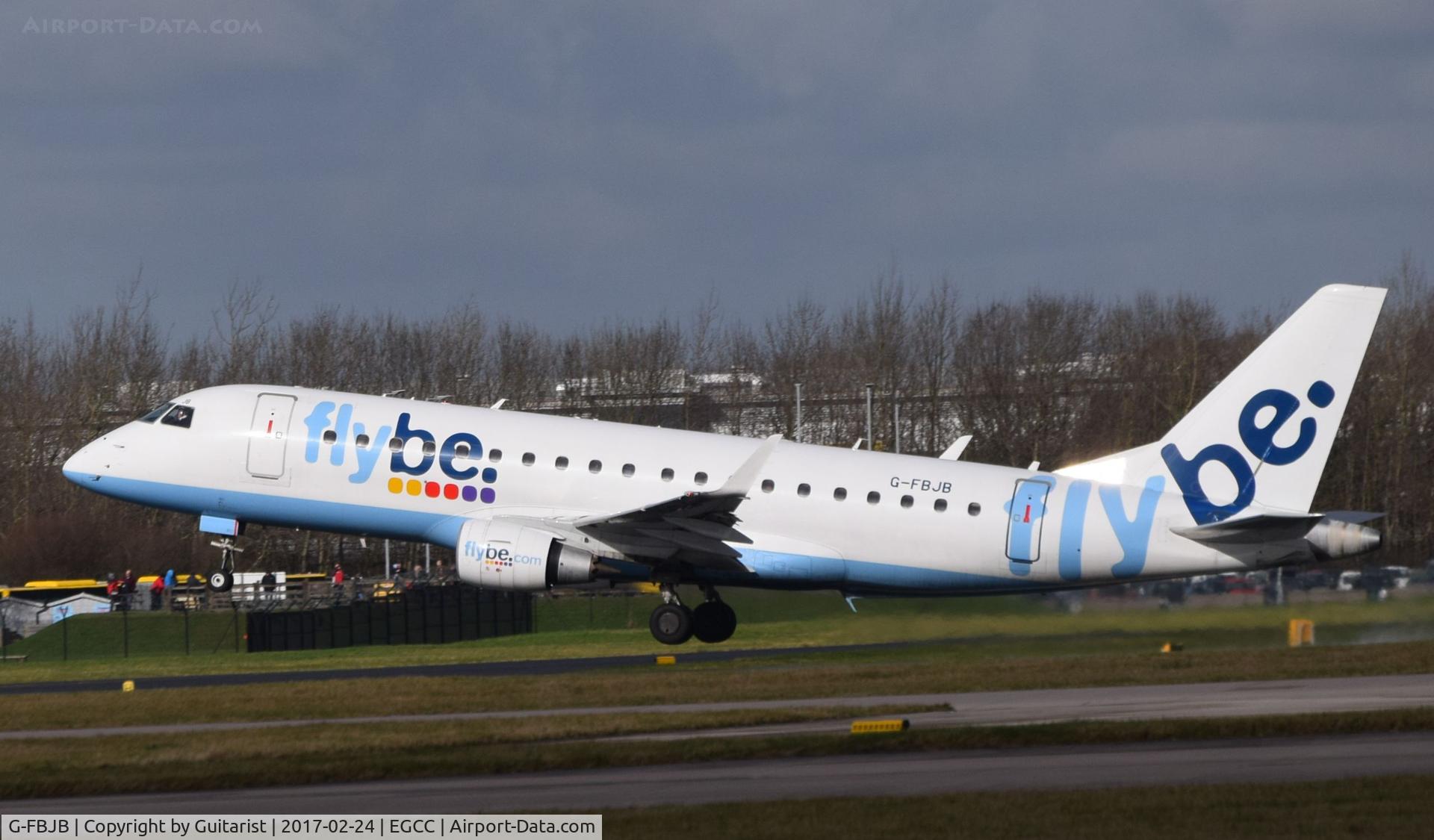 G-FBJB, 2011 Embraer 175STD (ERJ-170-200) C/N 17000327, At Manchester