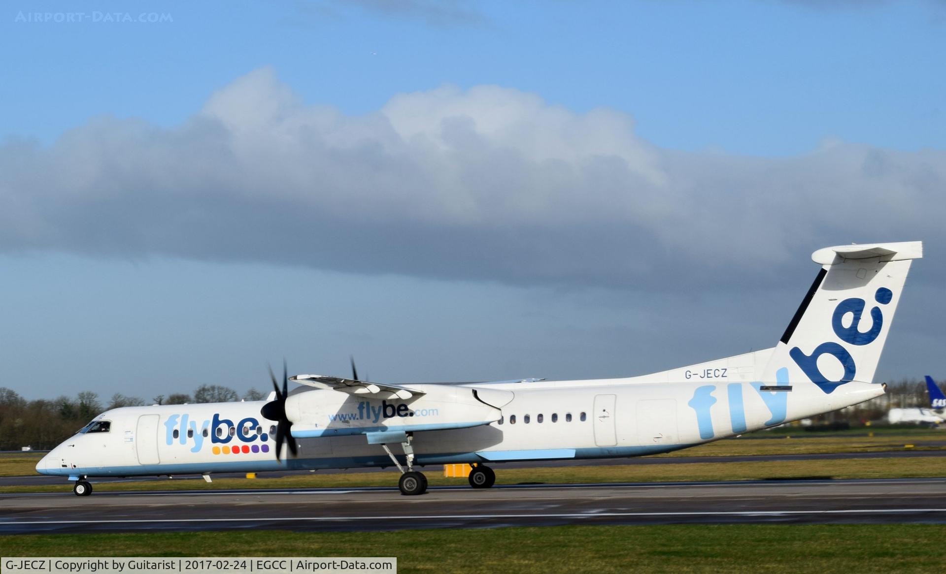 G-JECZ, 2007 De Havilland Canada DHC-8-402Q Dash 8 C/N 4179, At Manchester