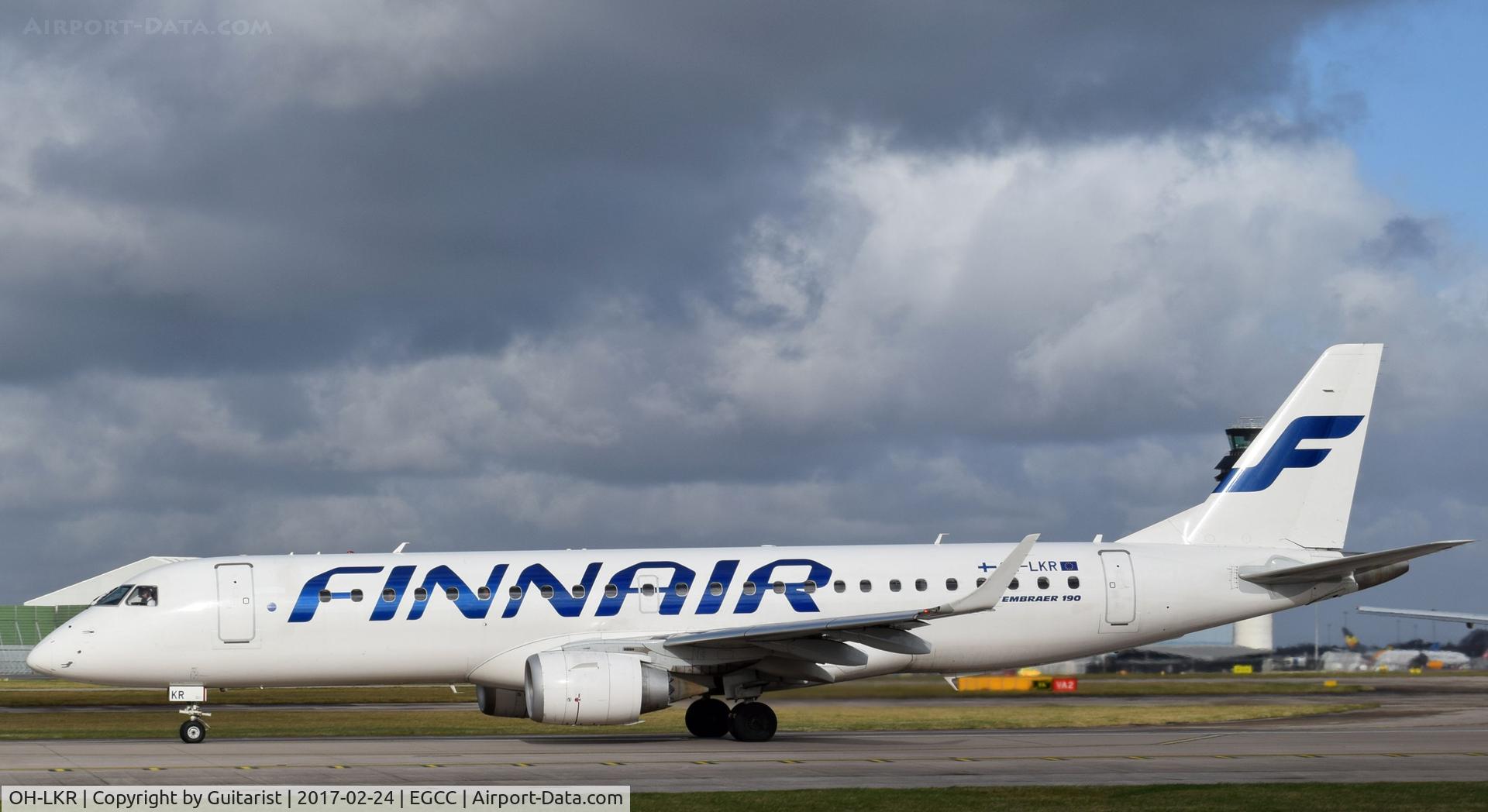 OH-LKR, 2011 Embraer 190LR (ERJ-190-100LR) C/N 19000436, At Manchester