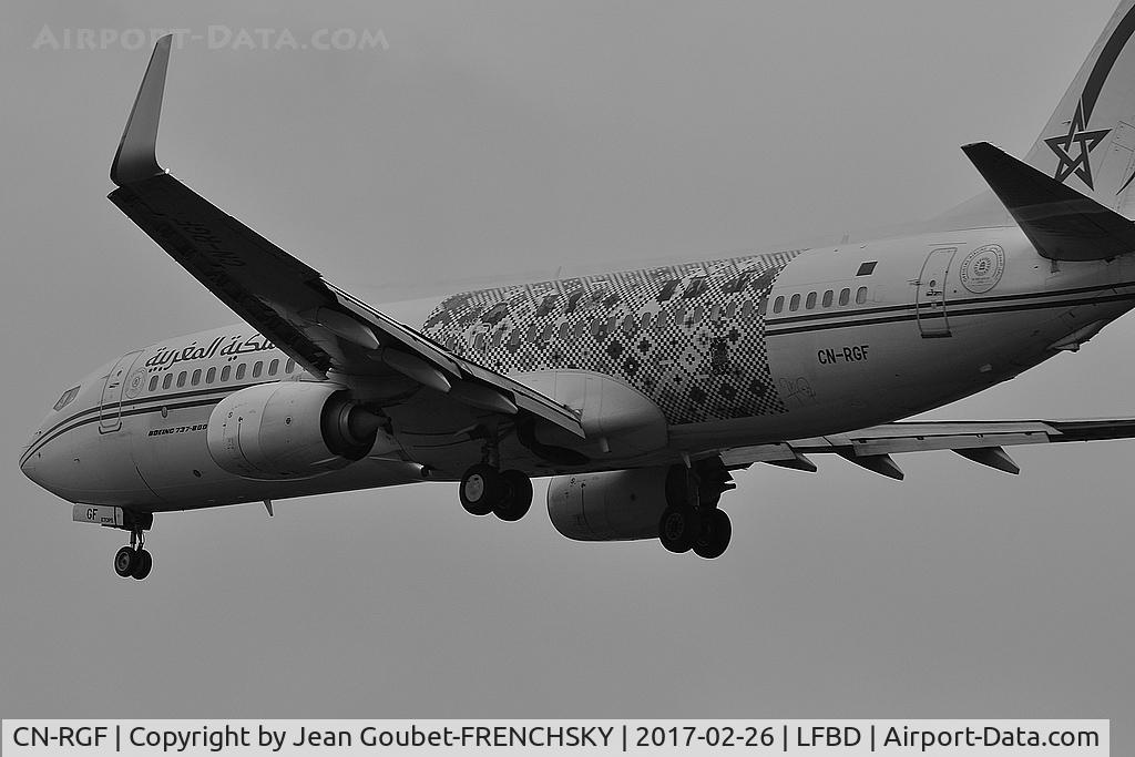 CN-RGF, 2011 Boeing 737-86N C/N 36826, AT792 from Casablanca