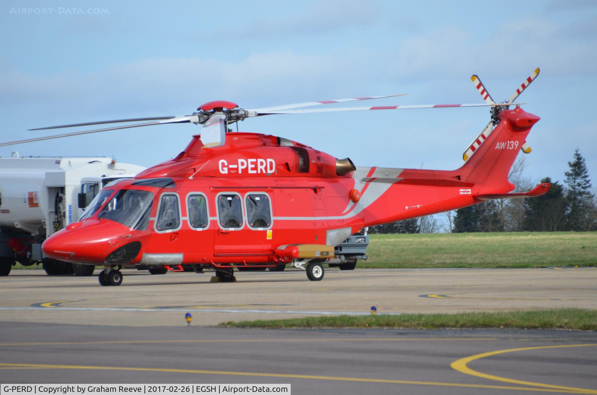 G-PERD, 2012 AgustaWestland AW-139 C/N 41270, With the 