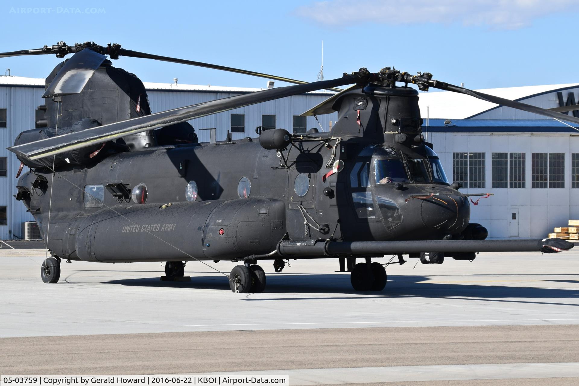 05-03759, 2005 Boeing MH-47G Chinook C/N M.3759, U.S. Army 160th Special Operations Aviation Regiment (SOAR), “Night Stalkers” 4th BN, Joint Base Lewis-McChord, WA.