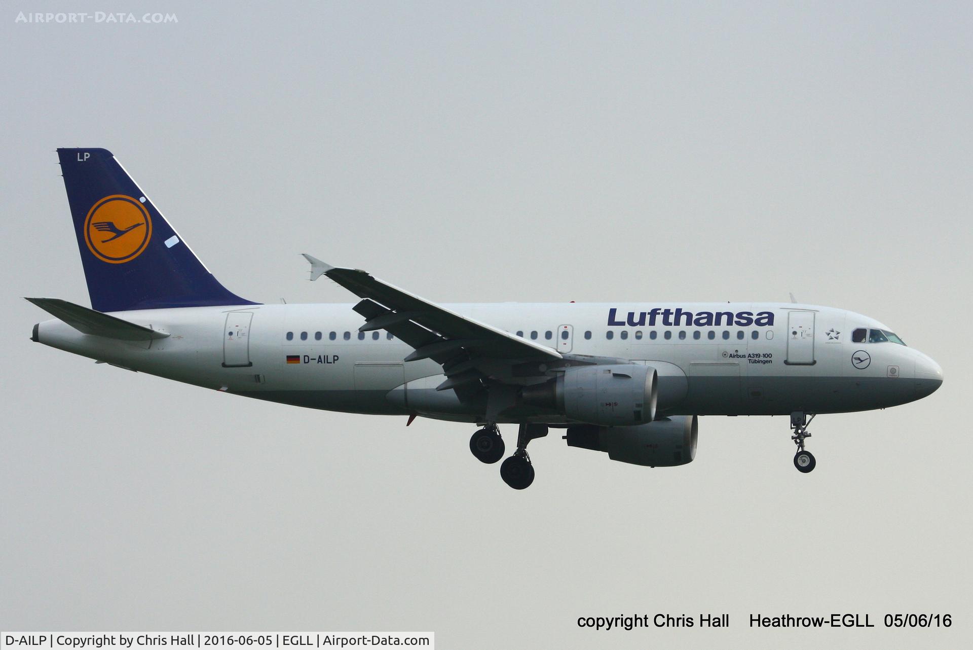 D-AILP, 1997 Airbus A319-114 C/N 717, Lufthansa