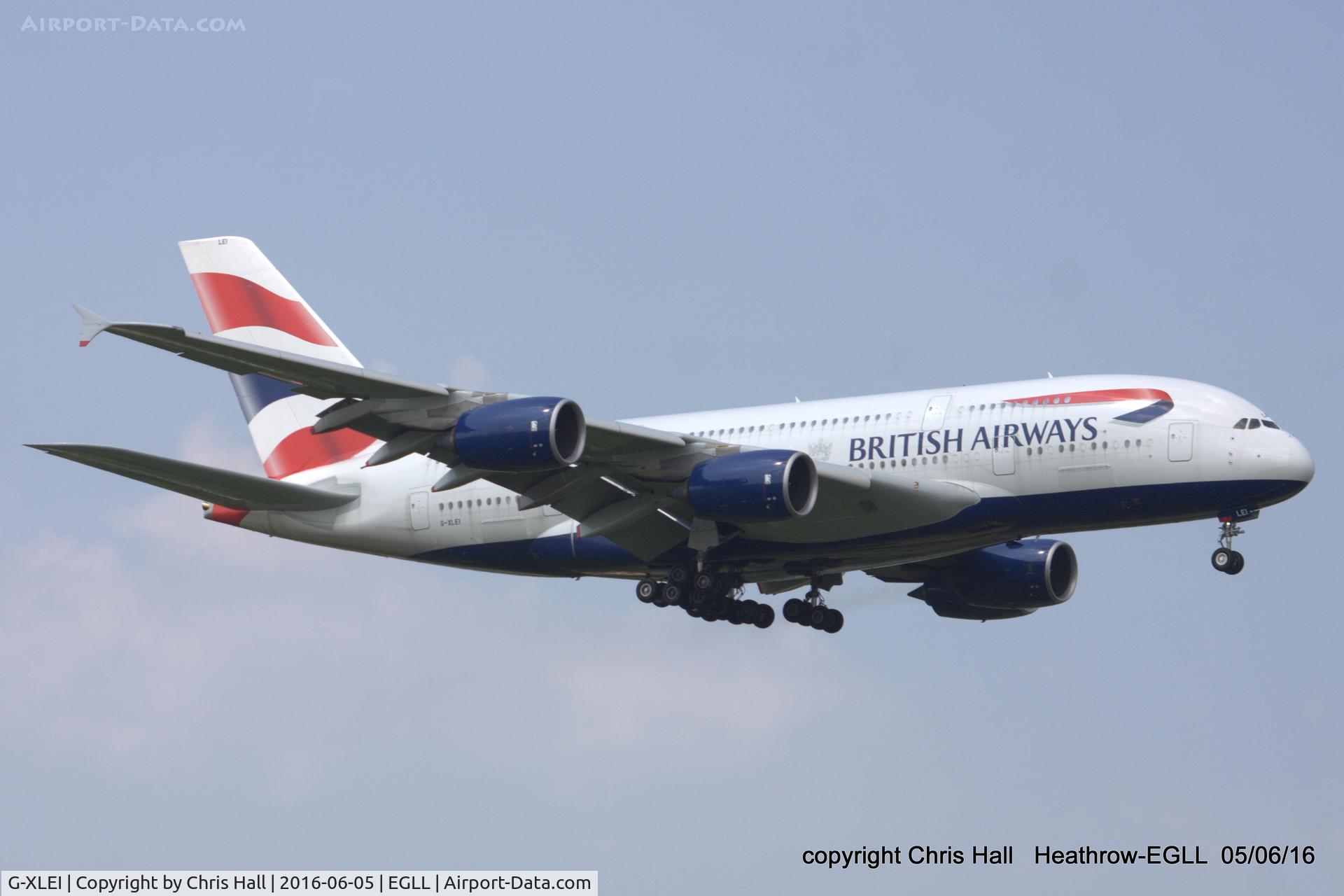 G-XLEI, 2014 Airbus A380-841 C/N 173, British Airways
