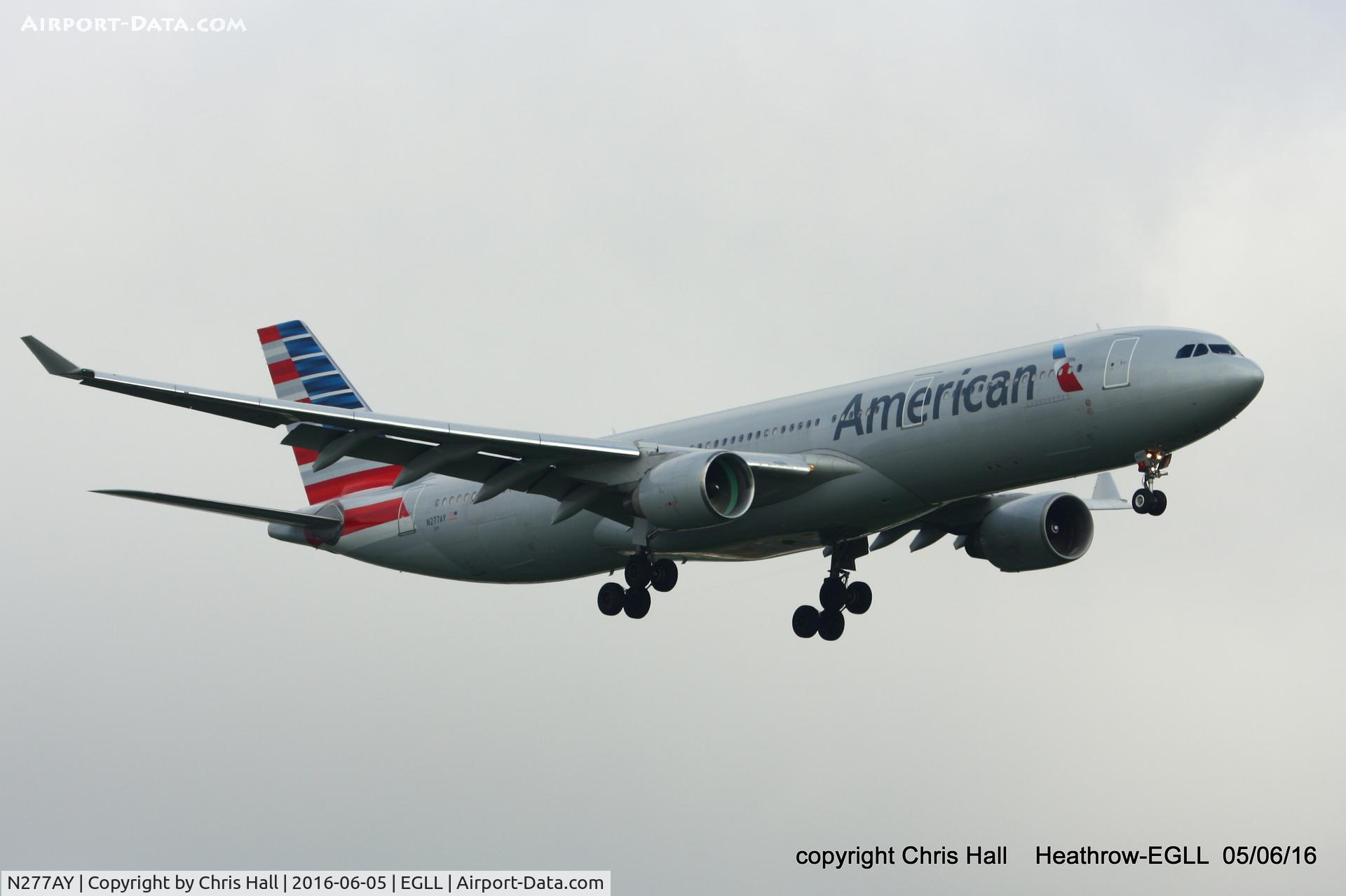 N277AY, 2001 Airbus A330-323 C/N 0380, American Airlines