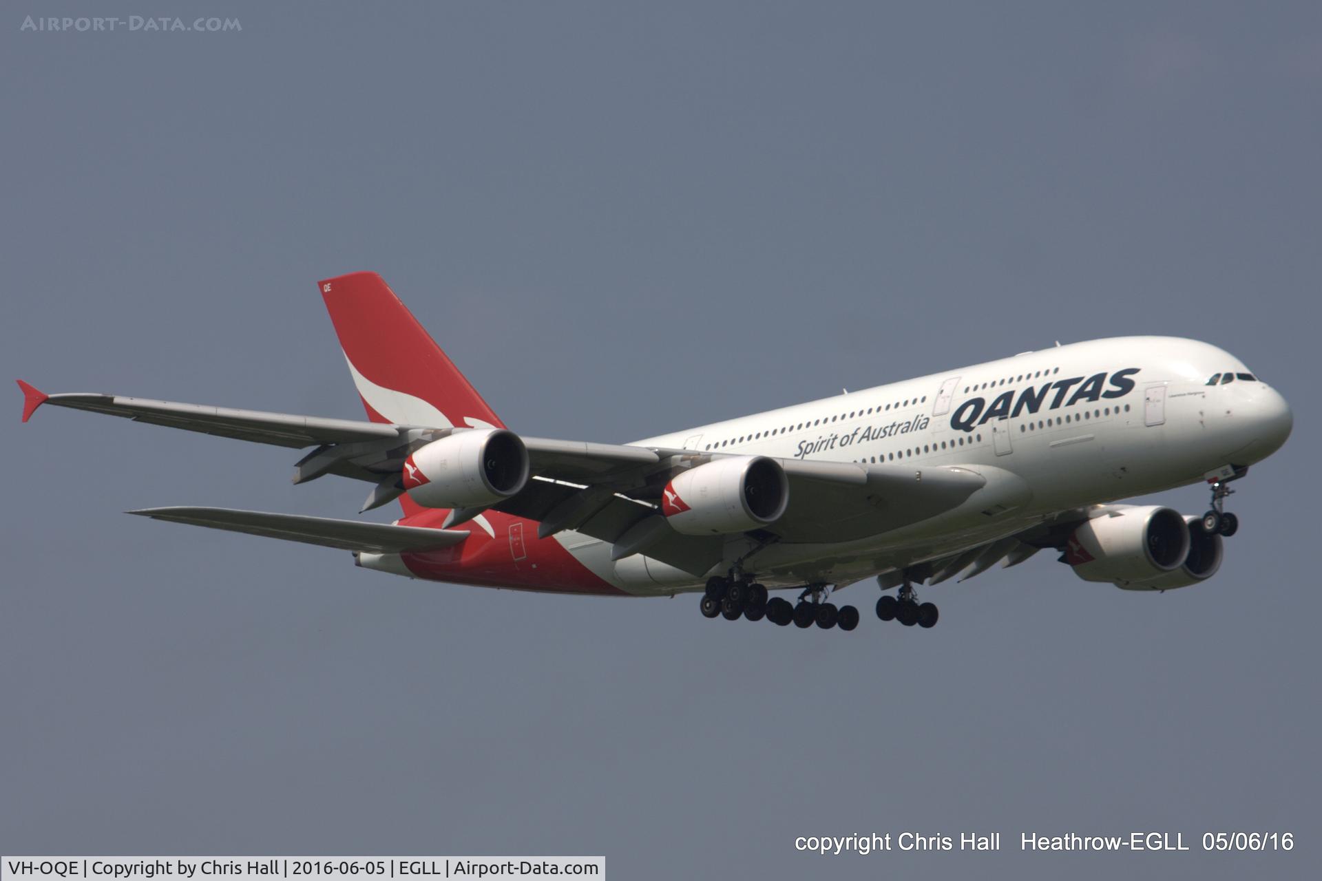 VH-OQE, 2009 Airbus A380-842 C/N 027, Qantas