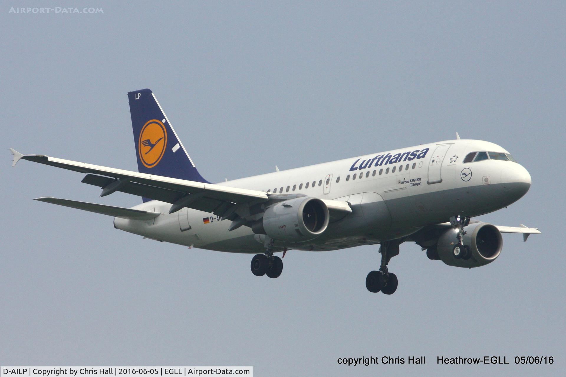 D-AILP, 1997 Airbus A319-114 C/N 717, Lufthansa