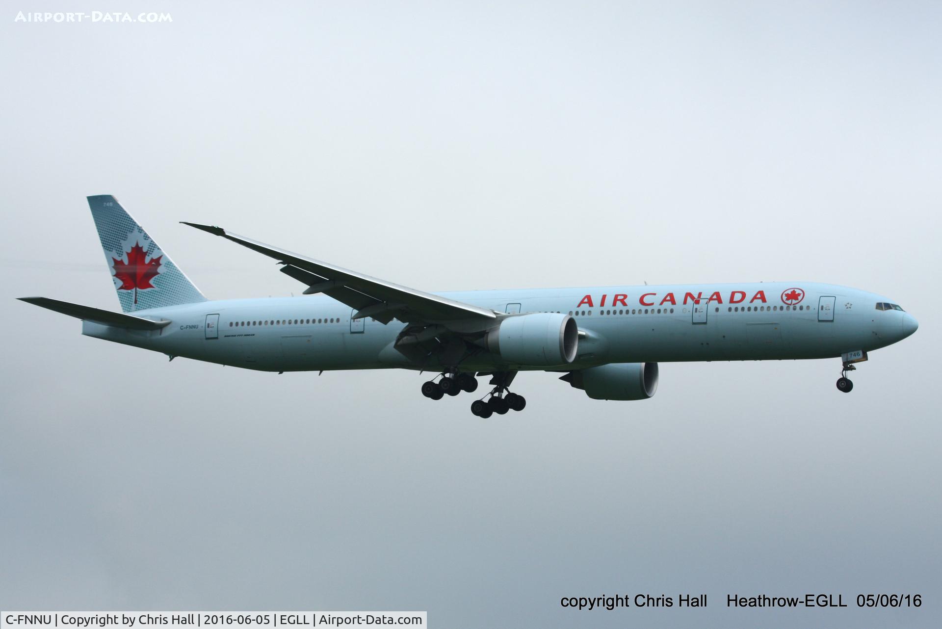 C-FNNU, 2013 Boeing 777-333/ER C/N 43249, Air Canada