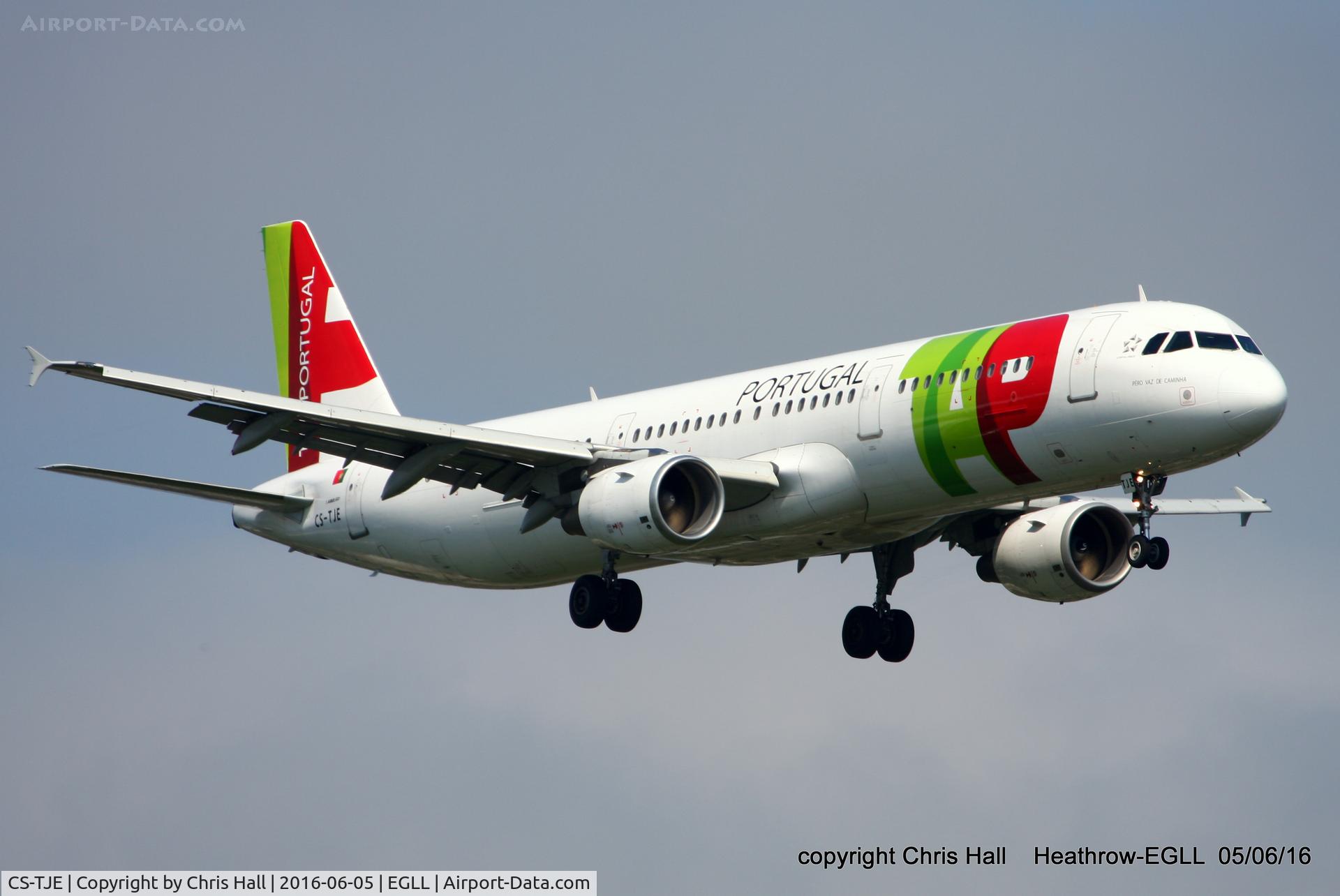 CS-TJE, 2000 Airbus A321-211 C/N 1307, TAP Air Portugal
