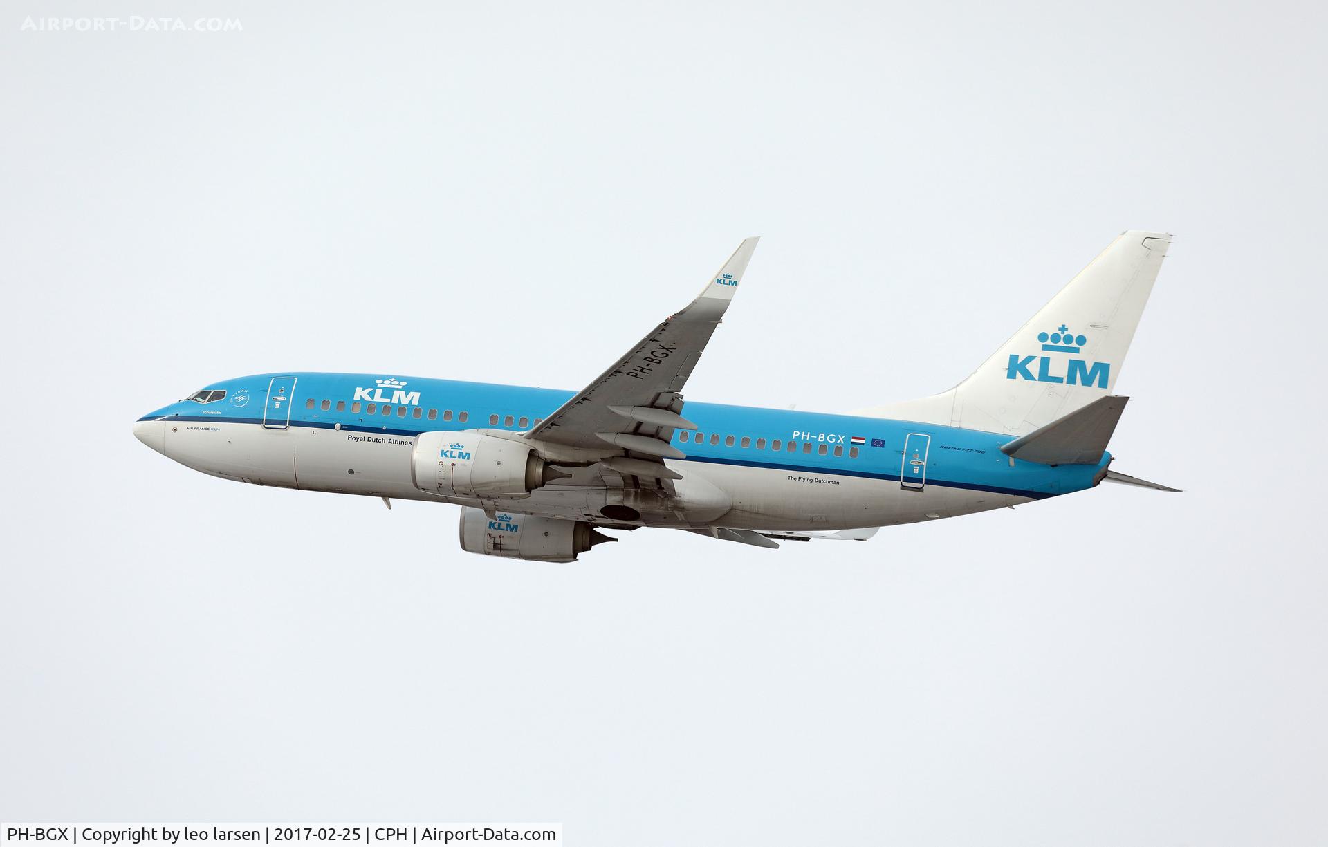 PH-BGX, 2011 Boeing 737-7K2 C/N 38635, Copenhagen 25.2.2017