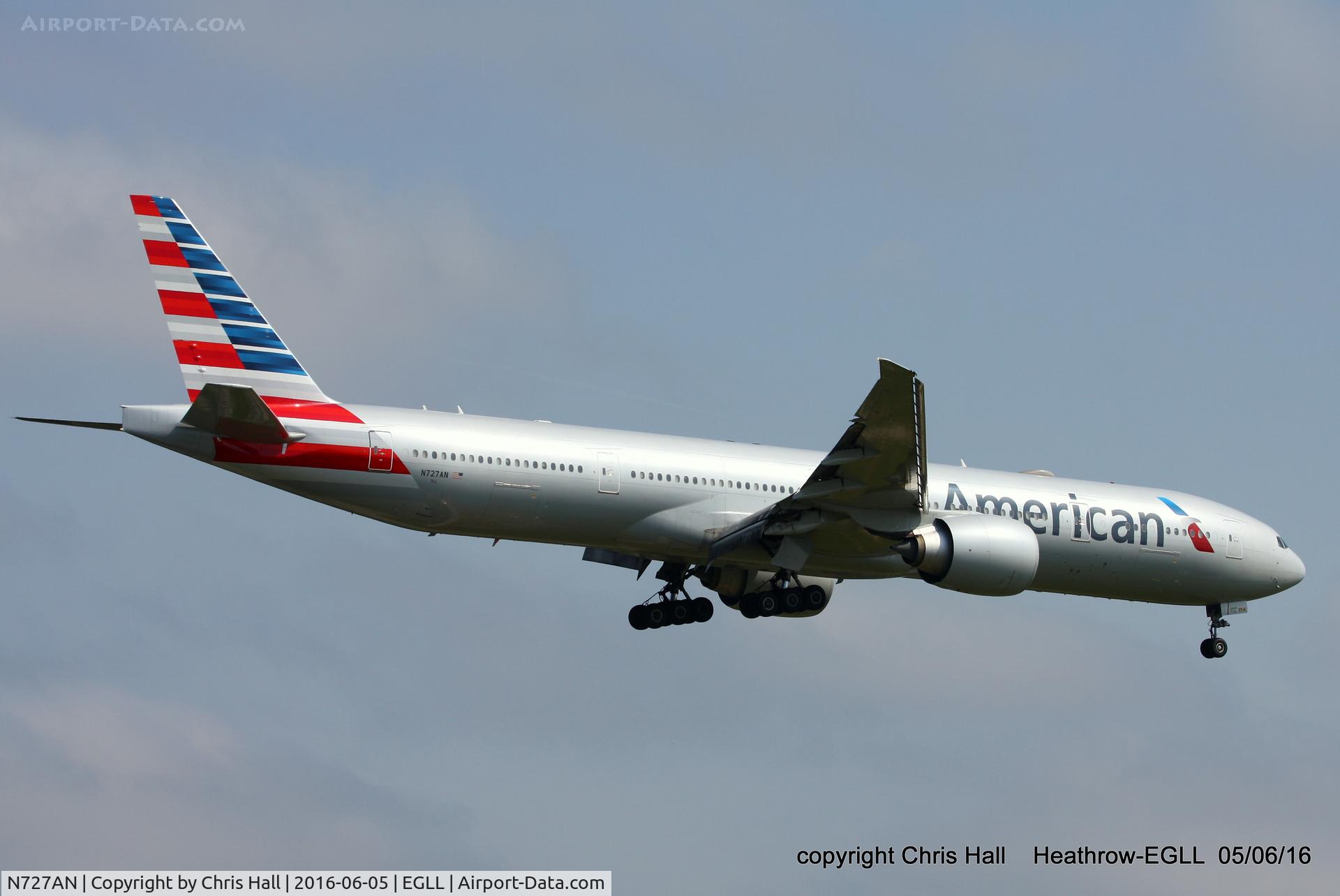N727AN, 2014 Boeing 777-323/ER C/N 33541, American Airlines