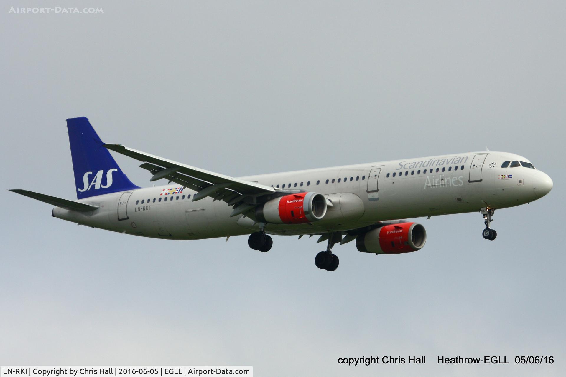 LN-RKI, 2002 Airbus A321-232 C/N 1817, SAS Scandinavian Airlines