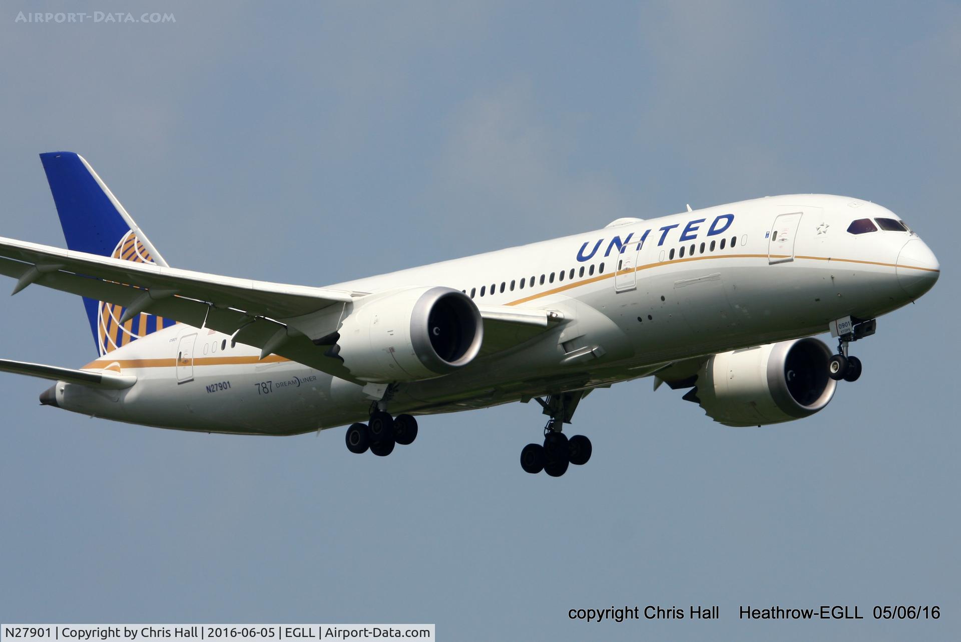 N27901, 2012 Boeing 787-8 Dreamliner C/N 34821, United