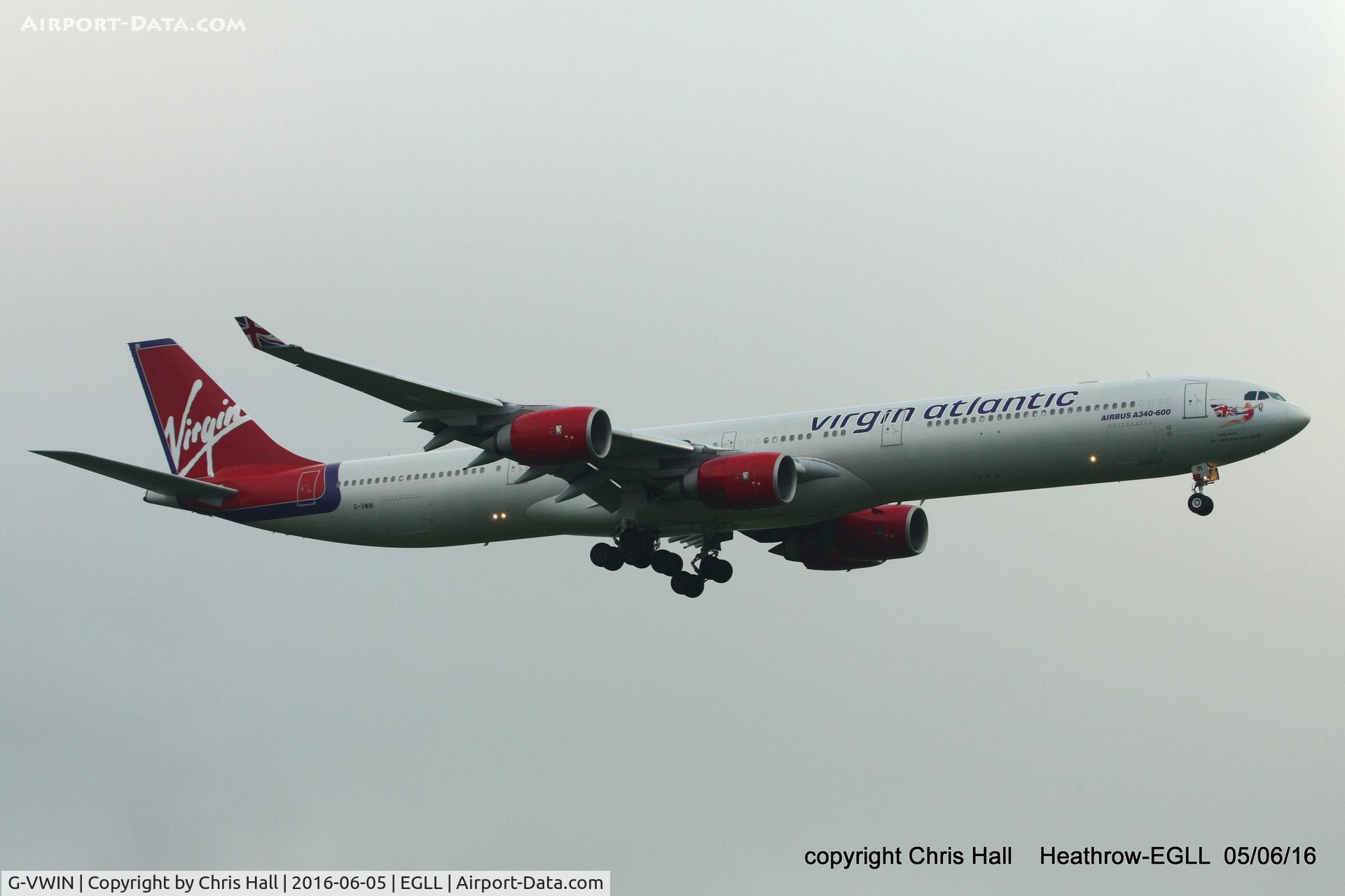 G-VWIN, 2006 Airbus A340-642 C/N 736, Virgin Atlantic