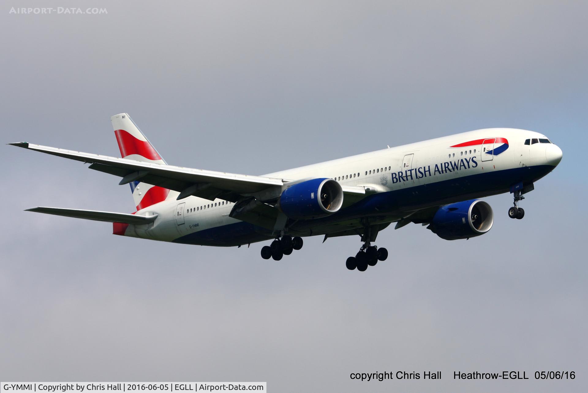 G-YMMI, 2000 Boeing 777-236 C/N 30310, British Airways
