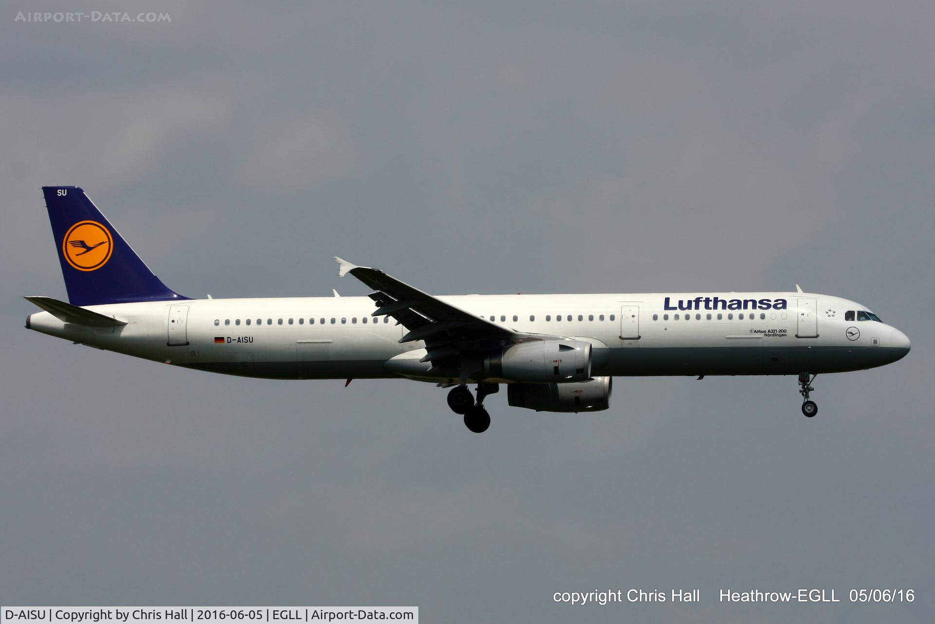 D-AISU, 2009 Airbus A321-231 C/N 4016, Lufthansa
