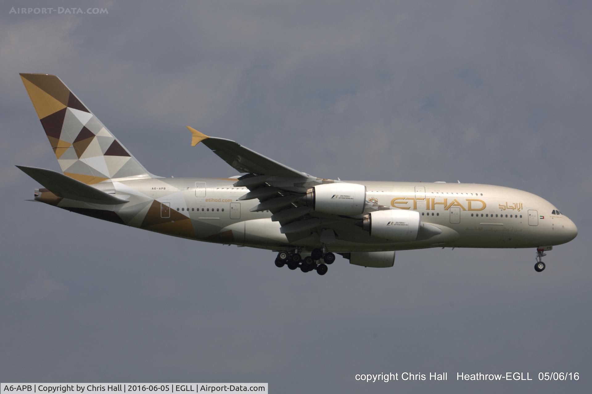 A6-APB, 2014 Airbus A380-861 C/N 170, Etihad
