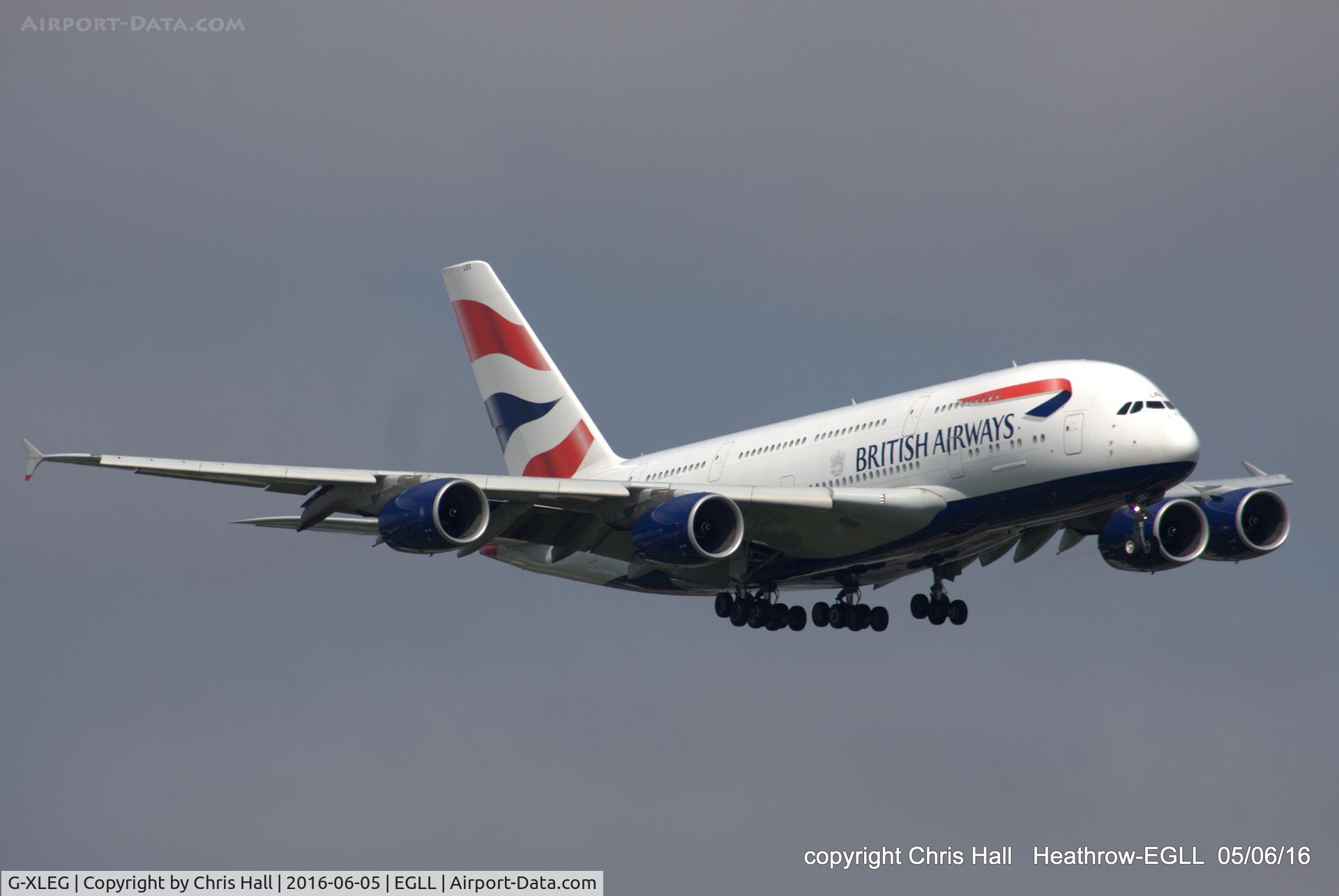 G-XLEG, 2014 Airbus A380-841 C/N 161, British Airways