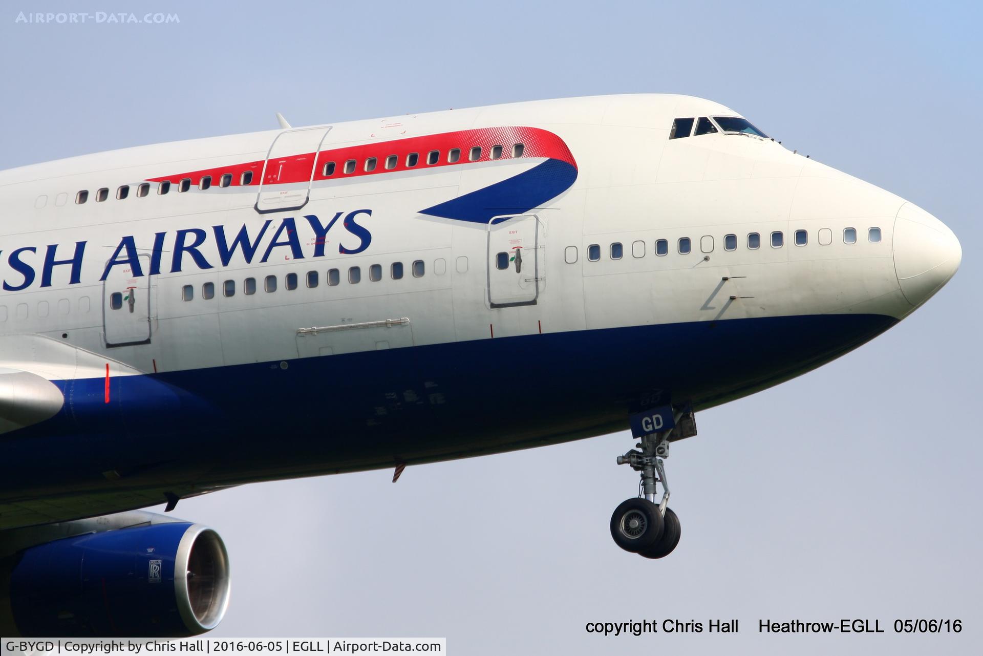G-BYGD, 1999 Boeing 747-436 C/N 28857, British Airways