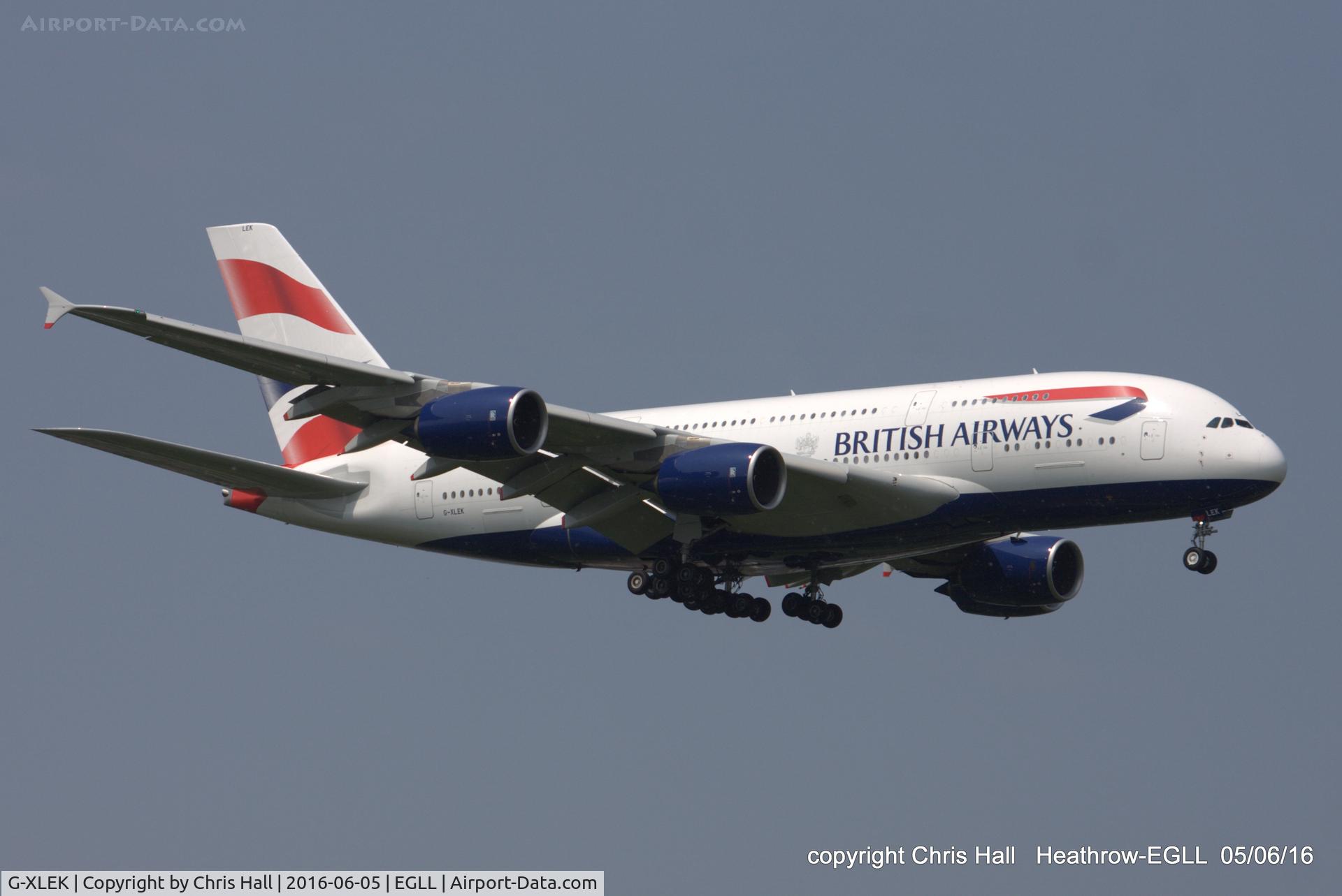 G-XLEK, 2015 Airbus A380-841 C/N 194, British Airways