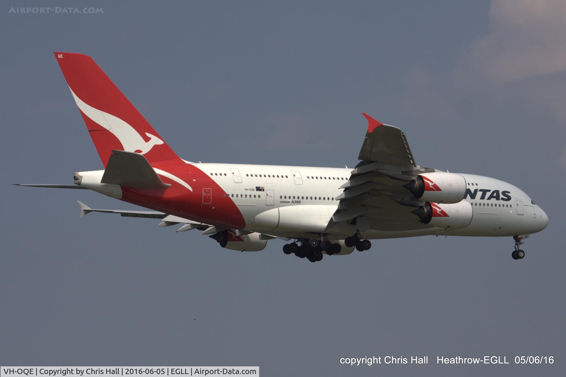 VH-OQE, 2009 Airbus A380-842 C/N 027, Qantas