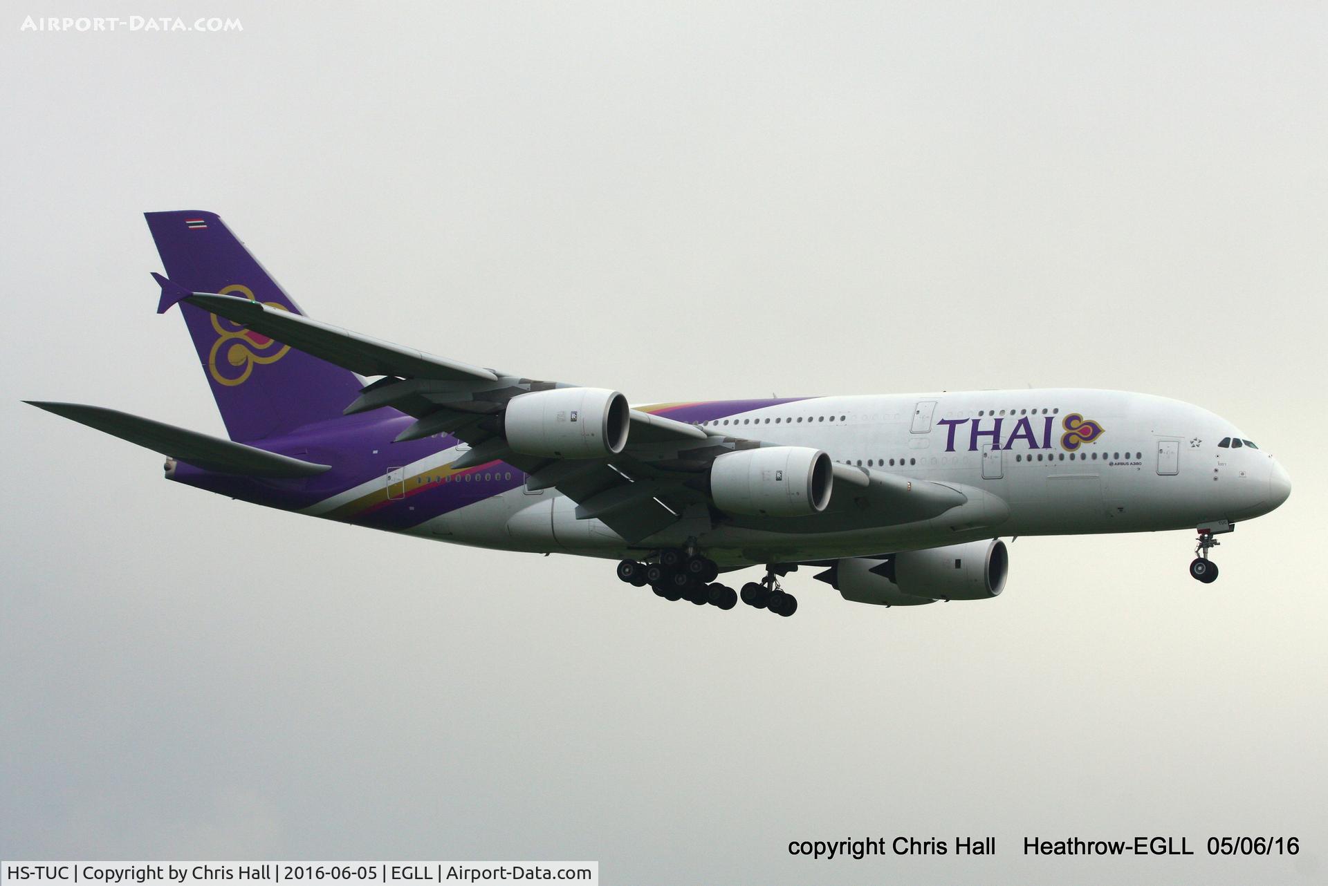 HS-TUC, 2012 Airbus A380-841 C/N 100, Thai