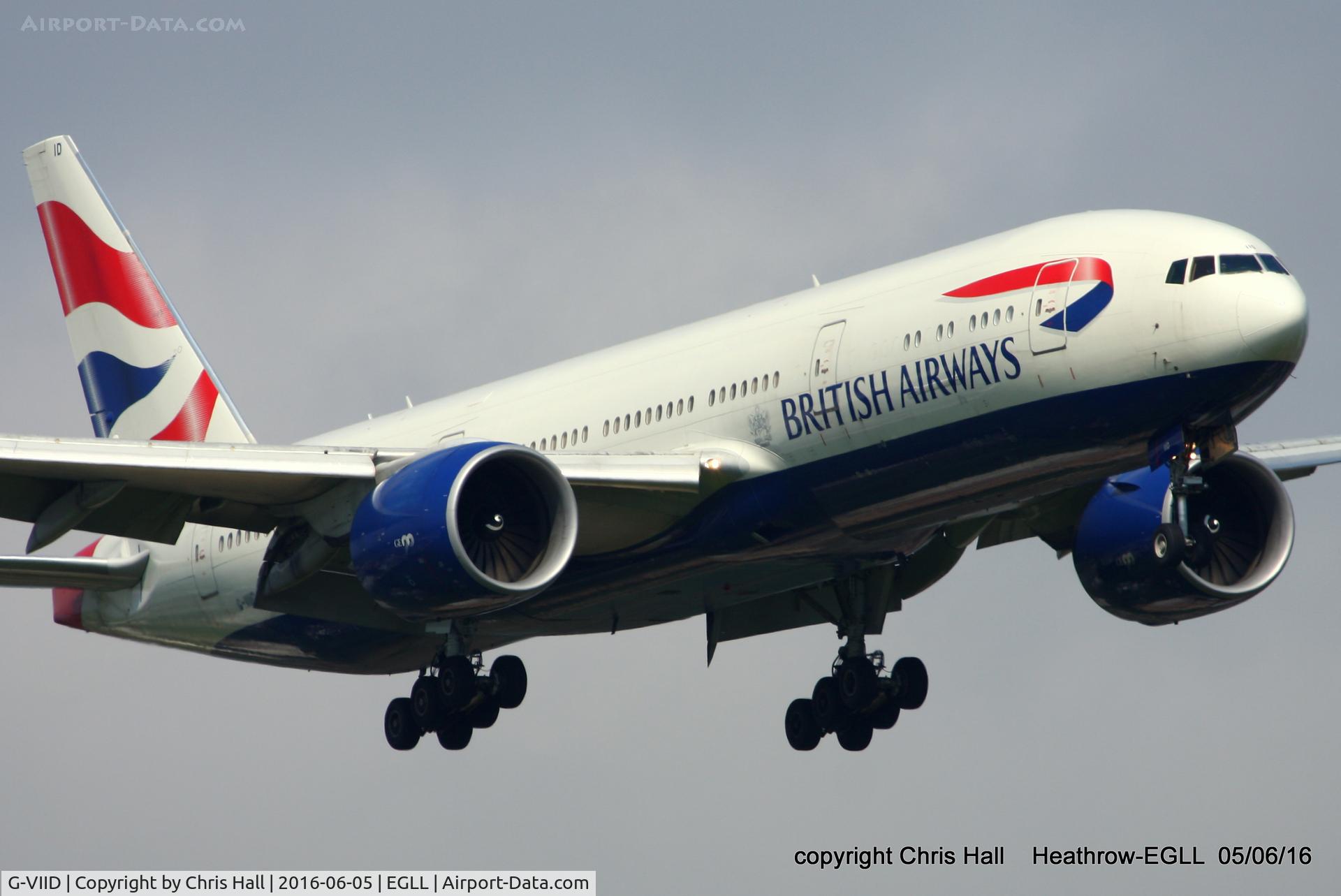 G-VIID, 1997 Boeing 777-236 C/N 27486, British Airways