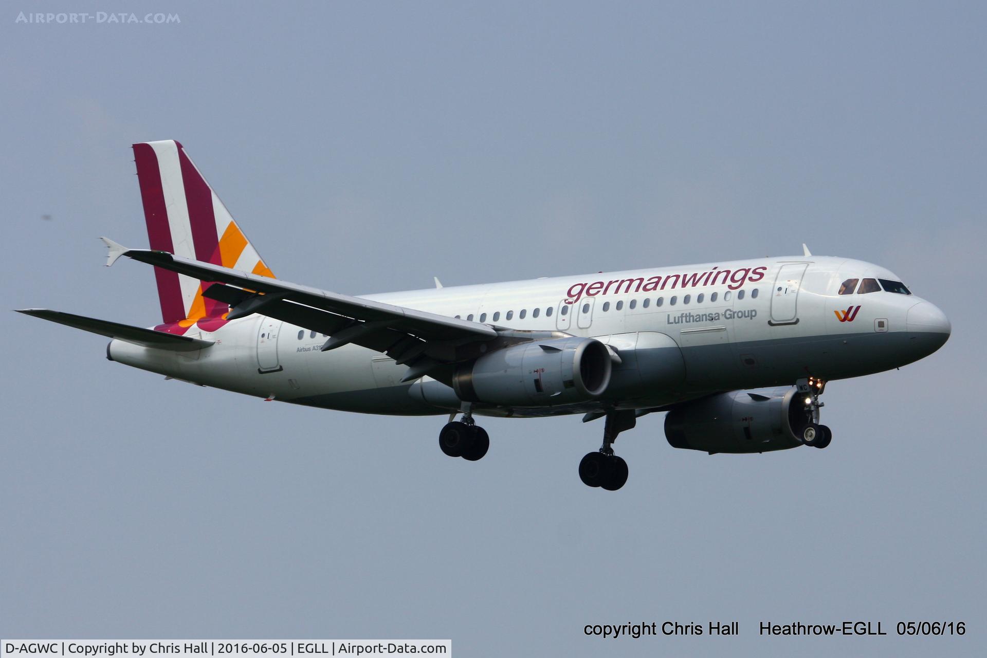D-AGWC, 2006 Airbus A319-132 C/N 2976, Germanwings